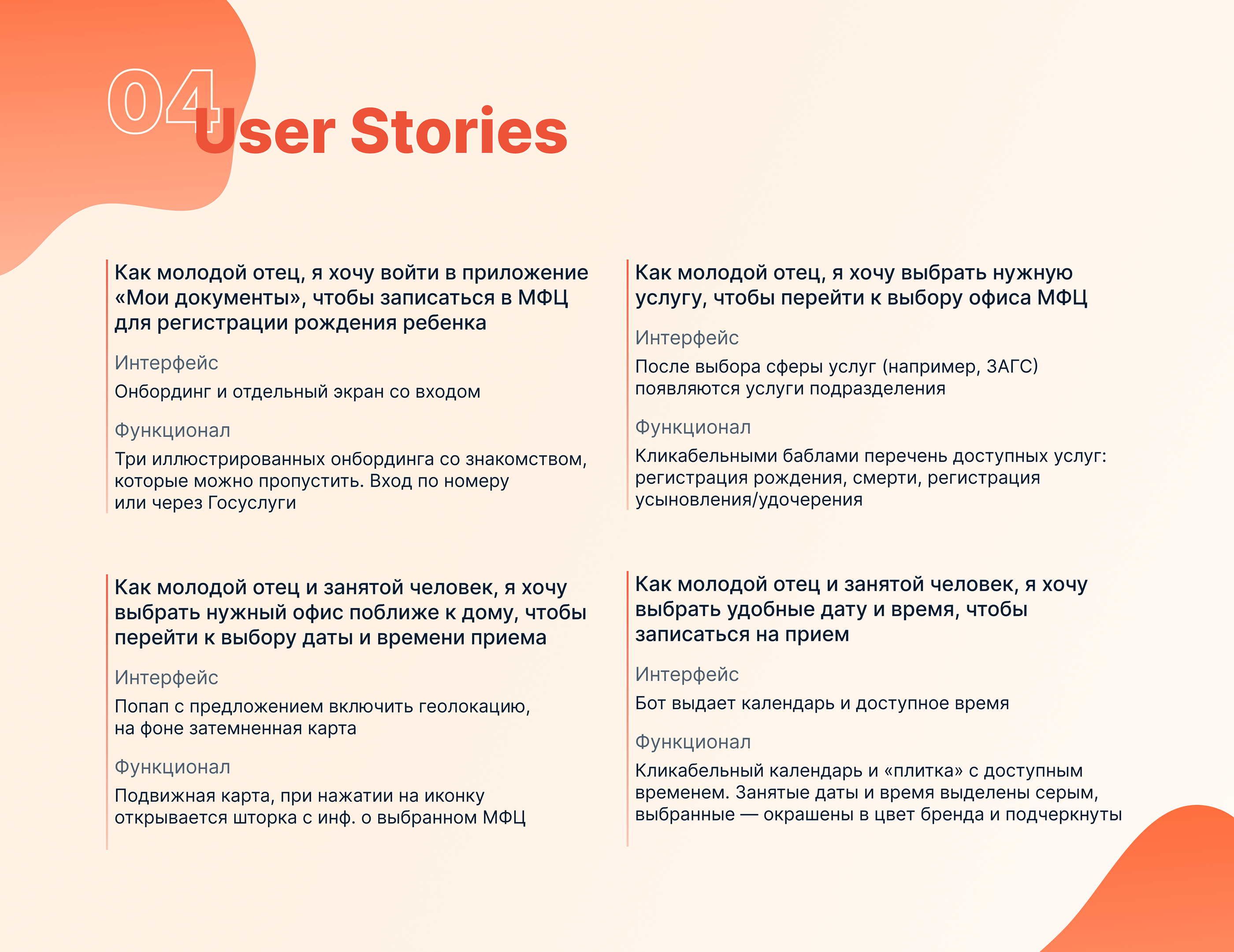 Чат-бот «Мои документы» для записи в МФЦ — Изображение №5 — Интерфейсы на Dprofile