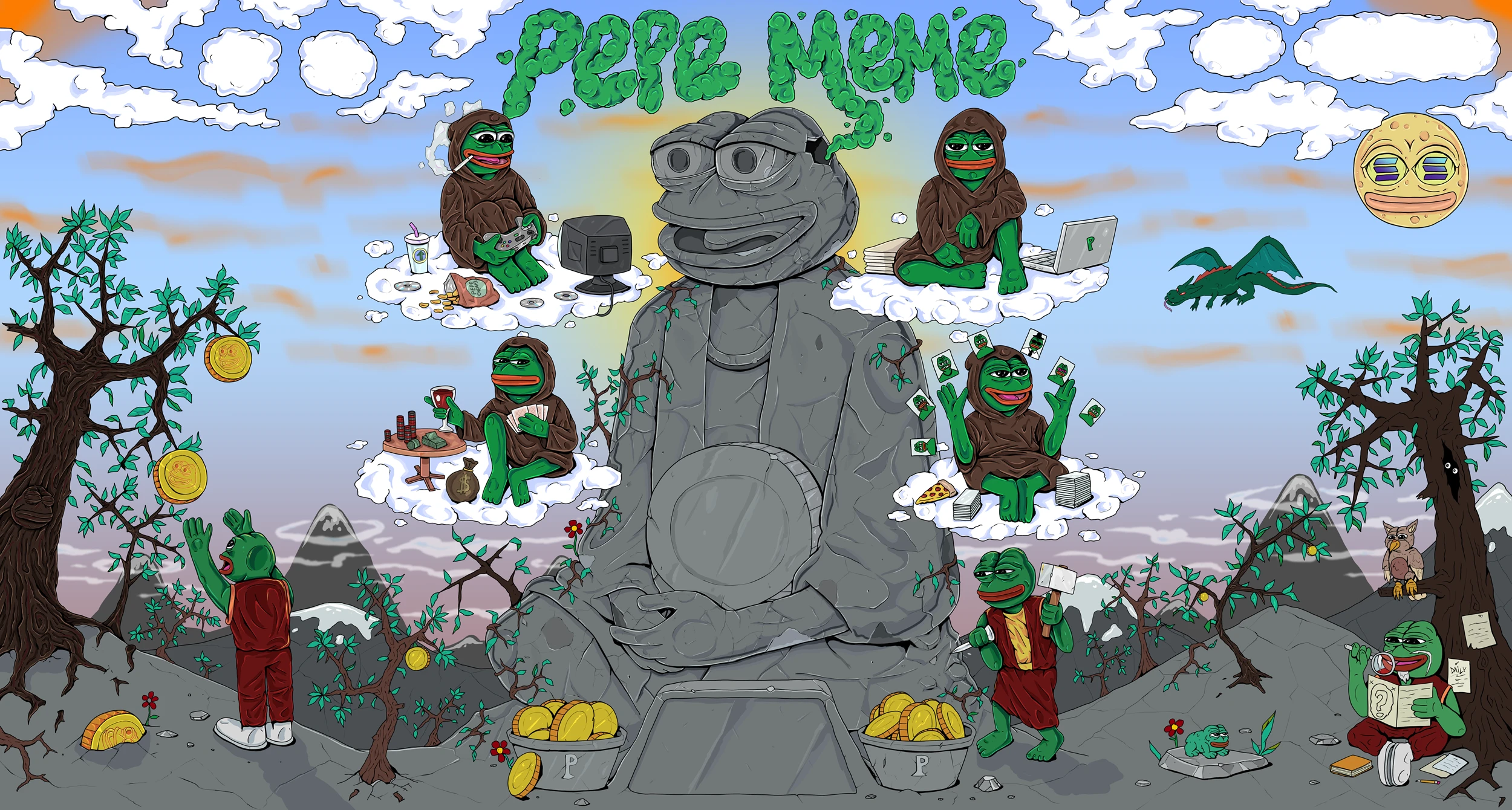 pepe meme — Изображение №3 — Иллюстрация, Маркетинг на Dprofile