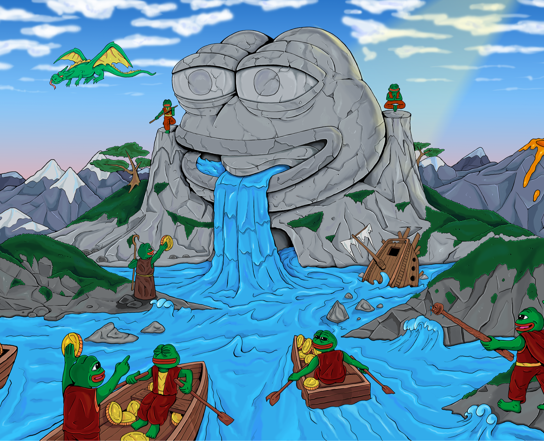 pepe meme — Иллюстрация, Маркетинг на Dprofile