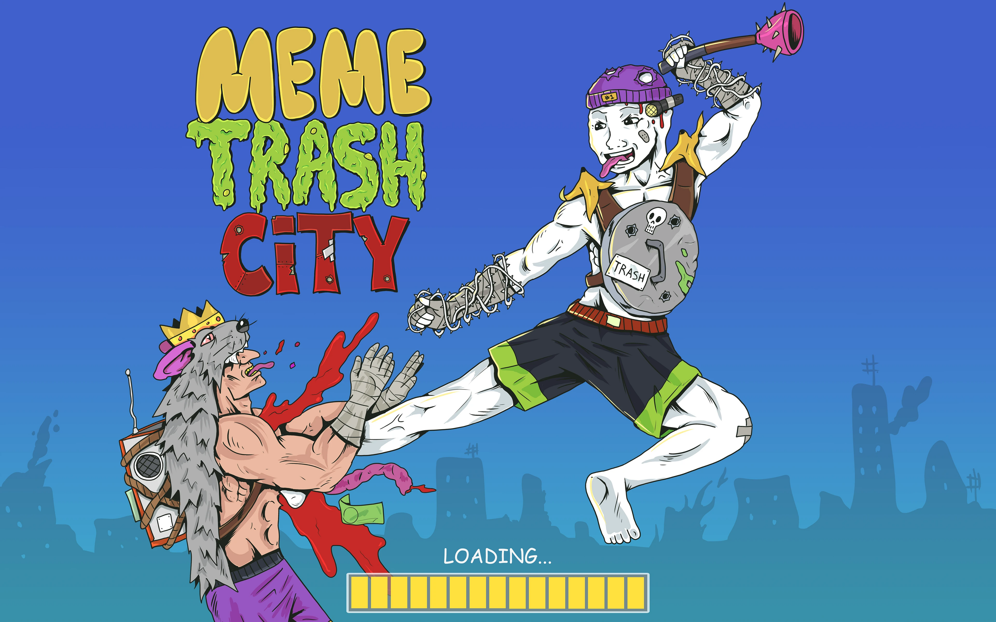 trash city game concept — Изображение №7 — Иллюстрация на Dprofile