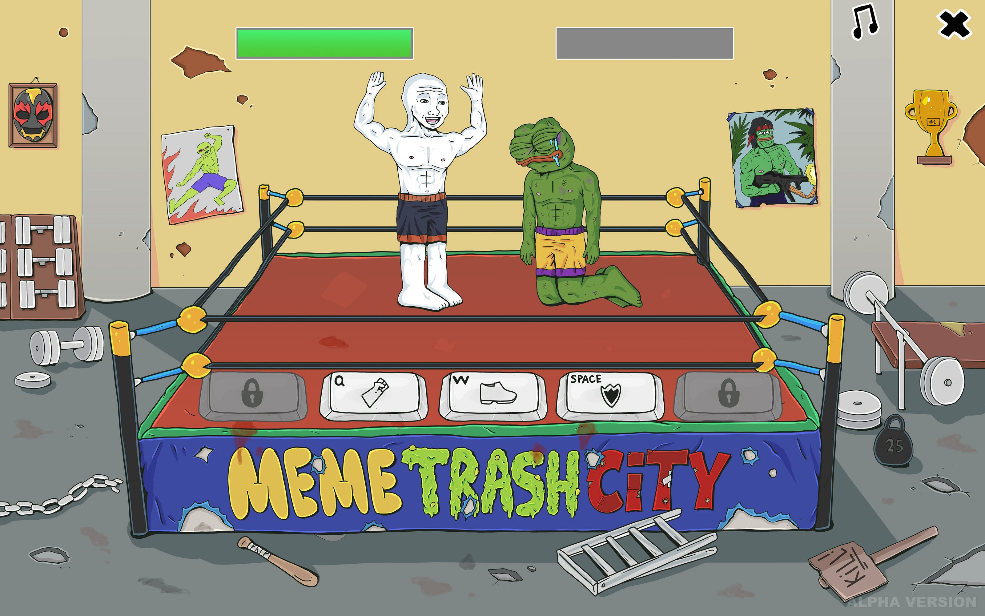 trash city game concept — Изображение №3 — Иллюстрация на Dprofile