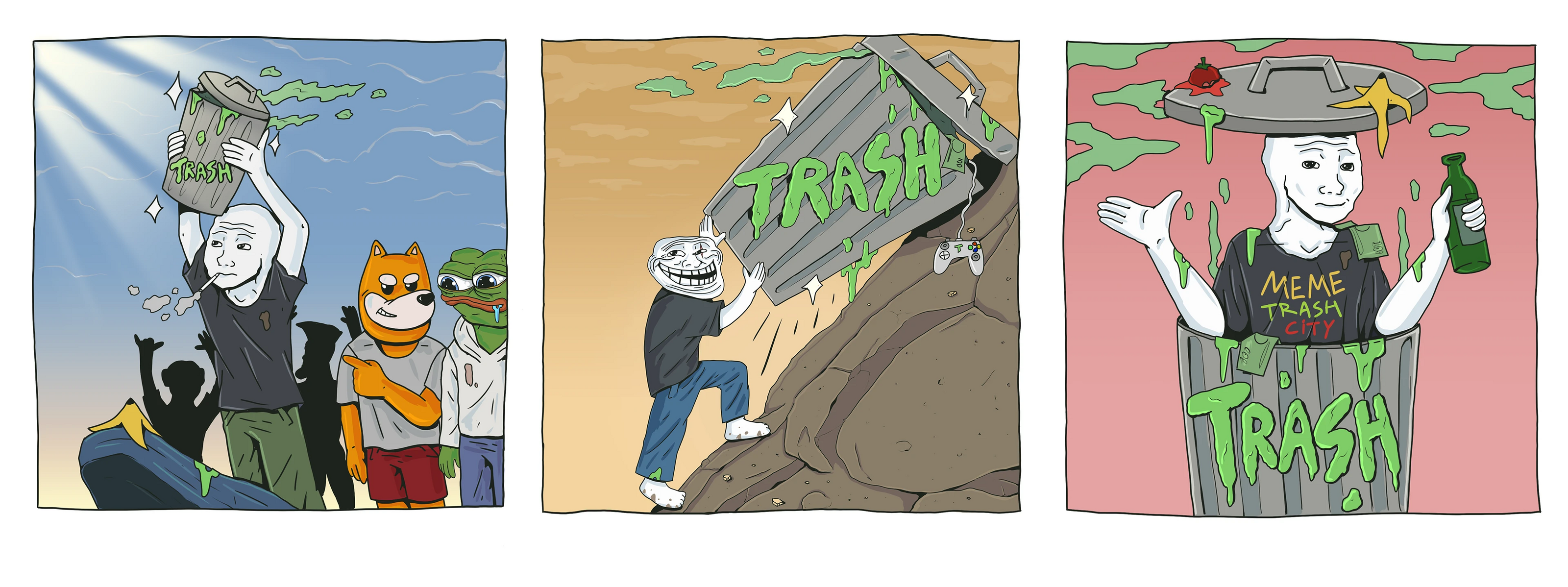 trash city game concept — Изображение №8 — Иллюстрация на Dprofile