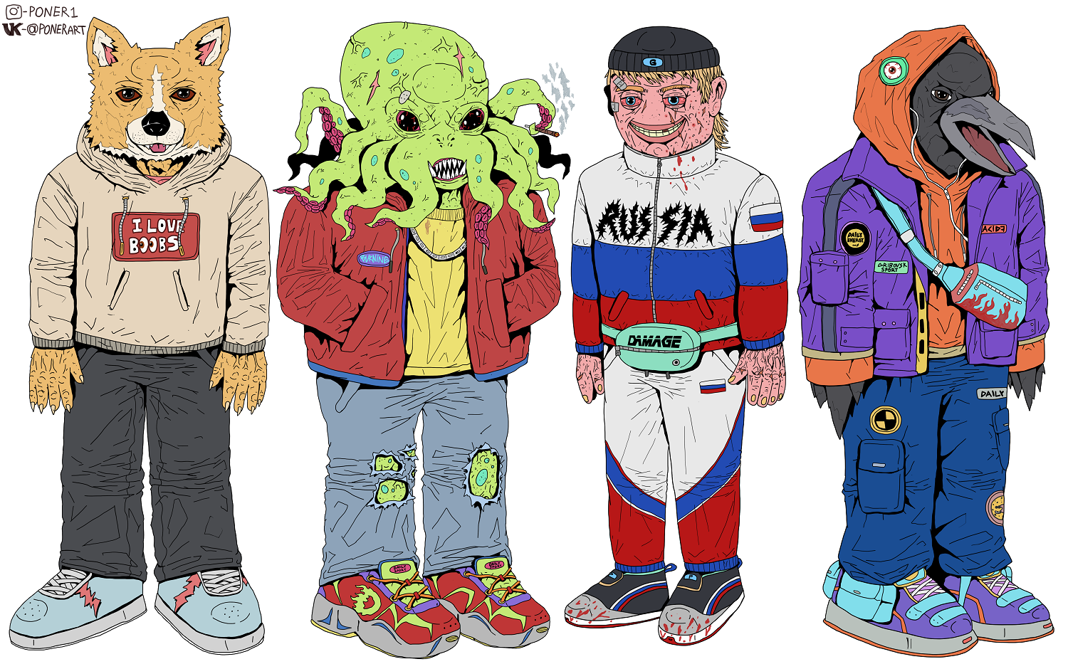 characters — Изображение №5 — Иллюстрация на Dprofile