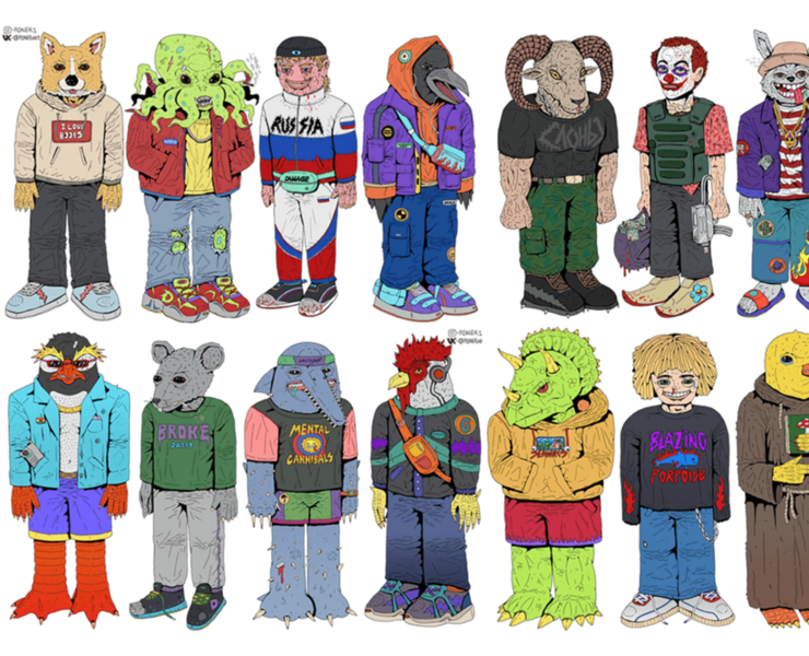 characters — Иллюстрация на Dprofile