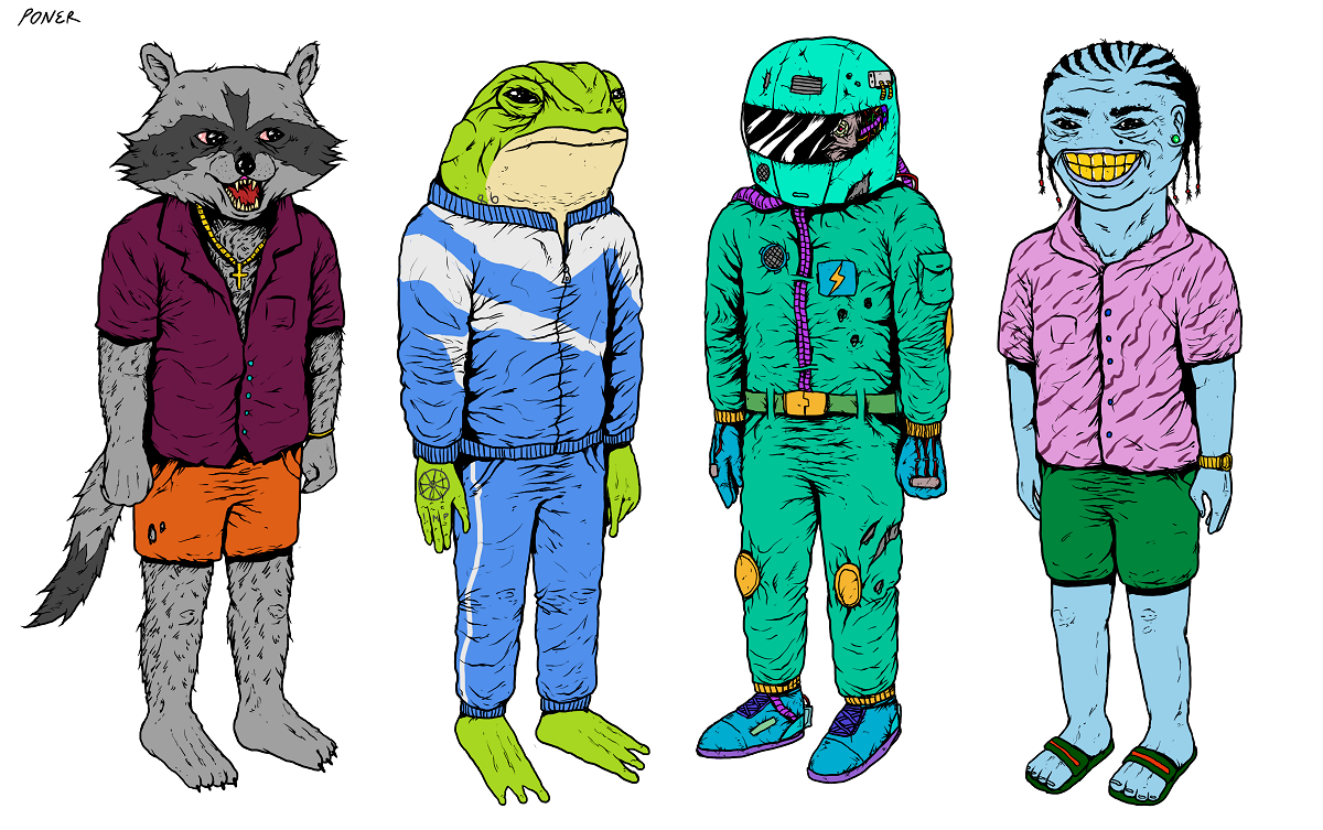 old characters design — Изображение №1 — Иллюстрация на Dprofile