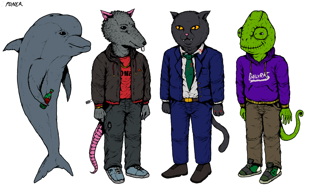old characters design — Изображение №3 — Иллюстрация на Dprofile