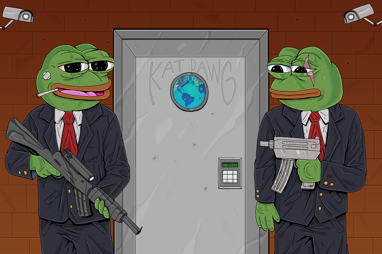 KatDawg memecoin illustration — Изображение №14 — Иллюстрация, Маркетинг на Dprofile