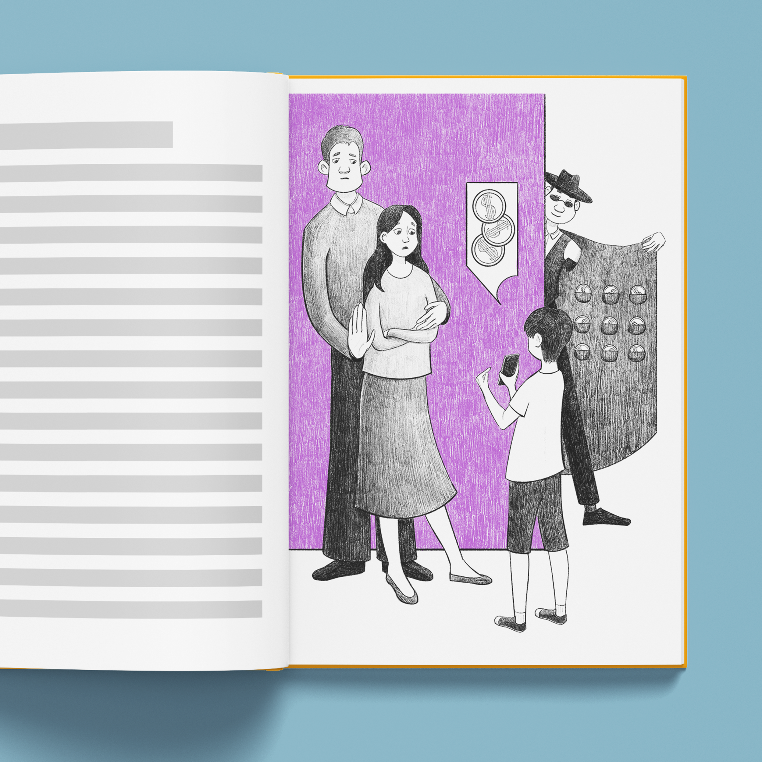 Иллюстрации для книги "Финансовая грамотность" — Изображение №8 — Иллюстрация на Dprofile