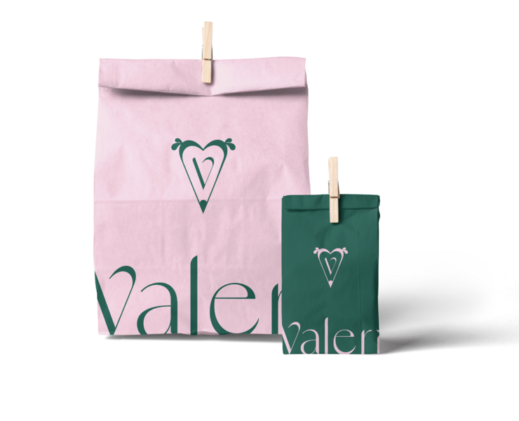 VALERI PP / corporate identity for a confectioner — Брендинг, Графика на Dprofile