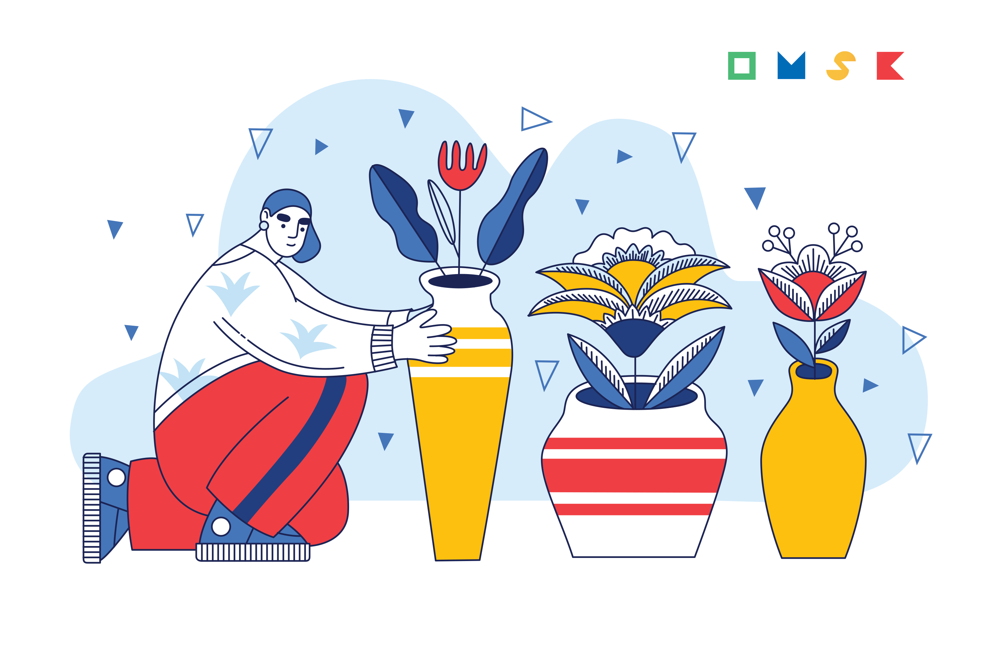 Illustrations for eco project Urban Omsk — Изображение №1 — Брендинг, Иллюстрация на Dprofile