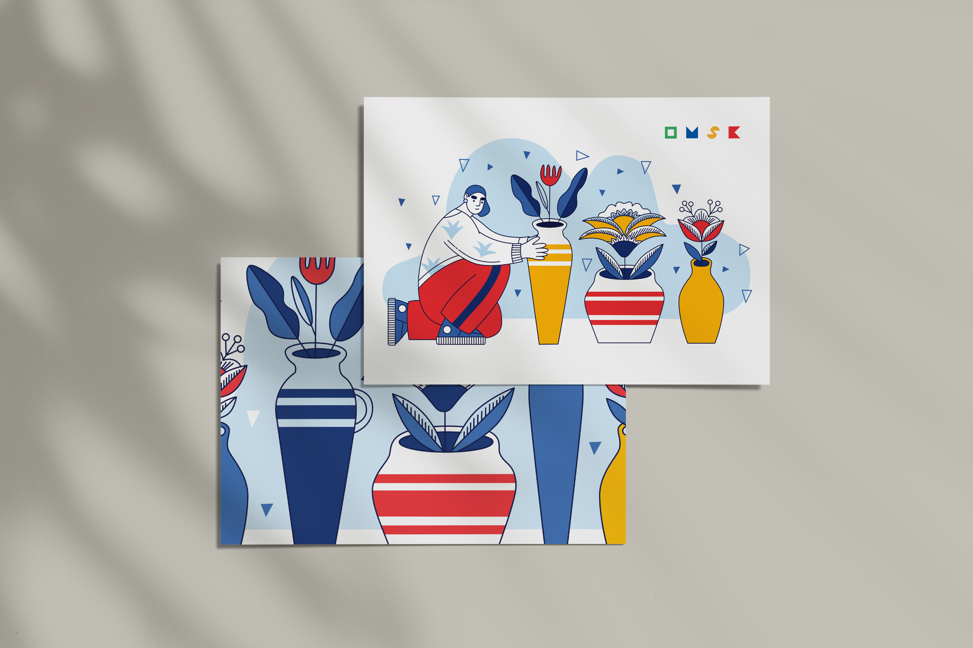 Illustrations for eco project Urban Omsk — Изображение №5 — Брендинг, Иллюстрация на Dprofile