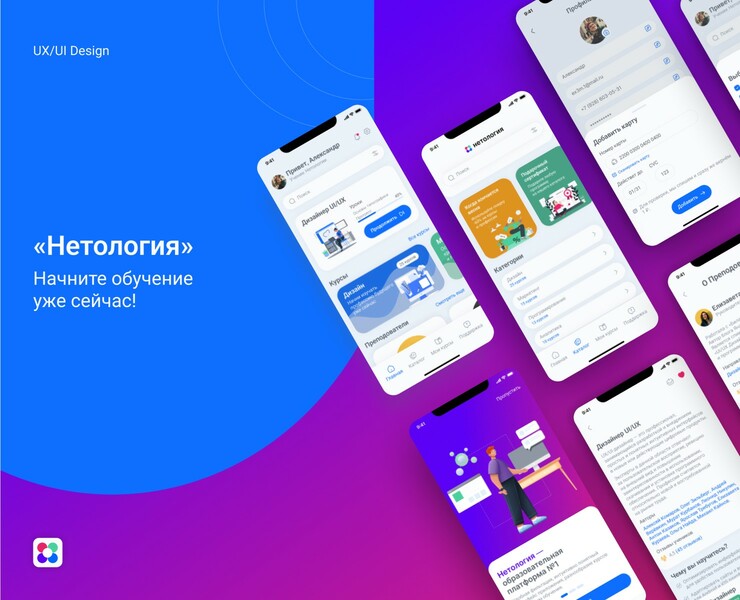 Netology— Mobile App — Интерфейсы на Dprofile