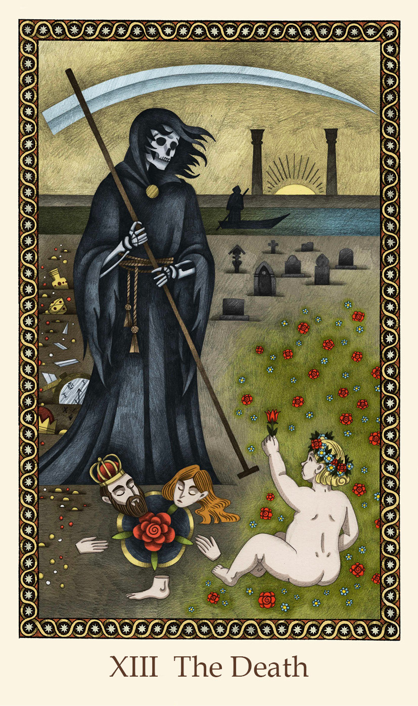 Иллюстрации для колоды Таро — Изображение №13 — Иллюстрация, Графика на Dprofile