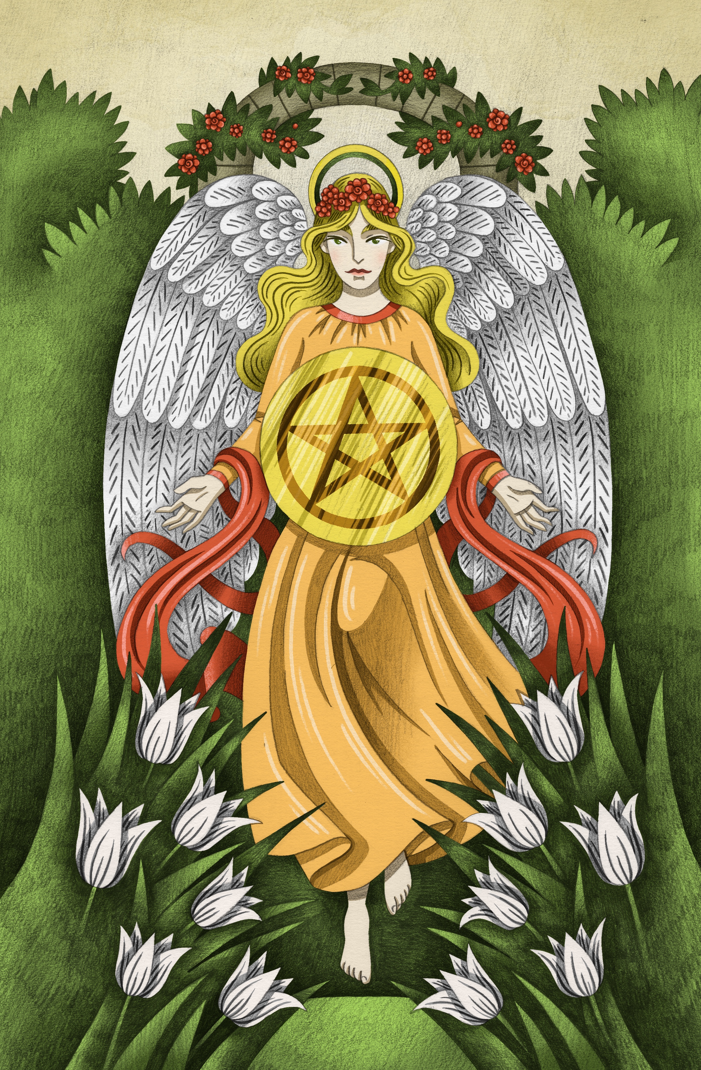 Иллюстрации для колоды Таро — Изображение №38 — Иллюстрация, Графика на Dprofile