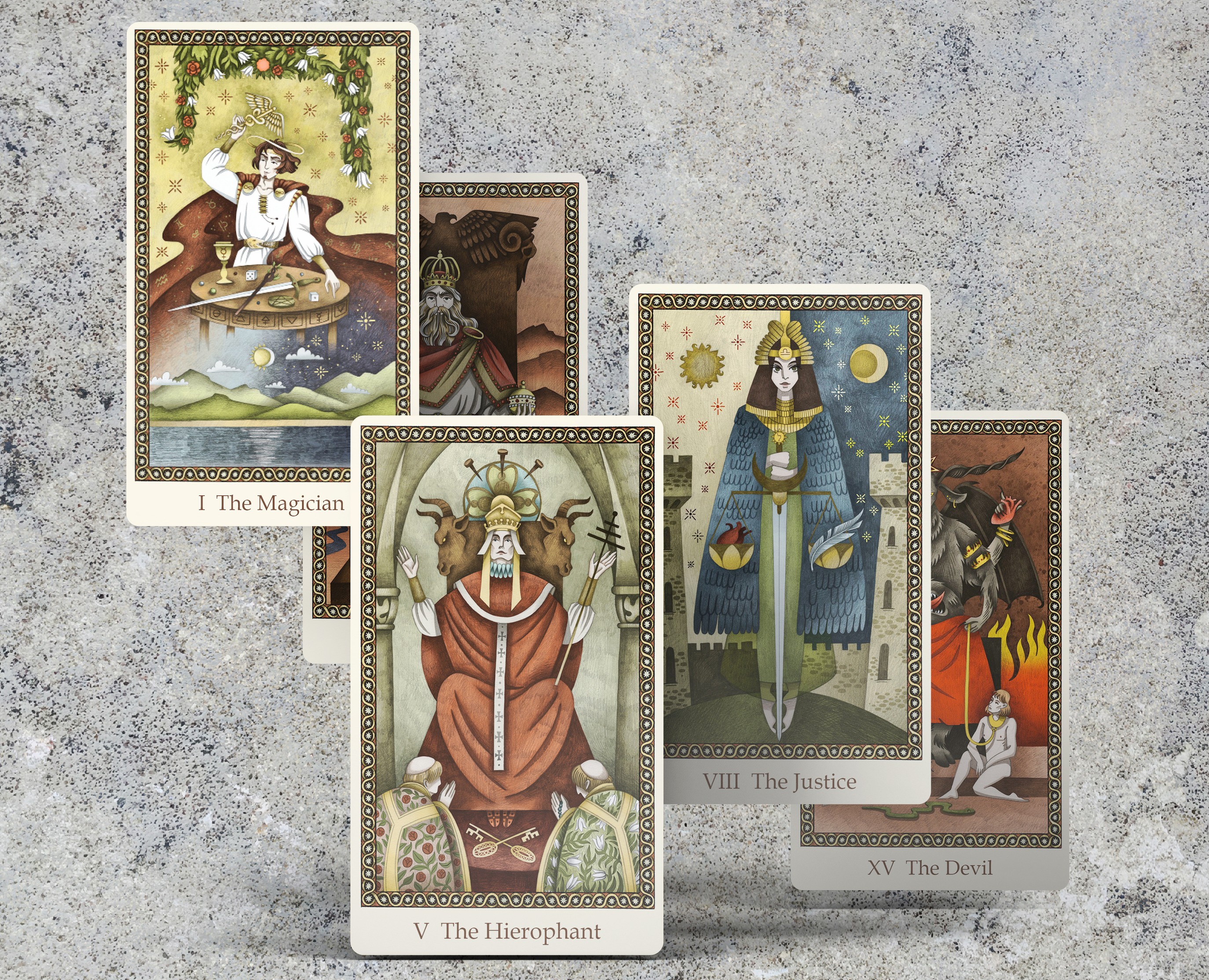 Иллюстрации для колоды Таро — Иллюстрация, Графика на Dprofile