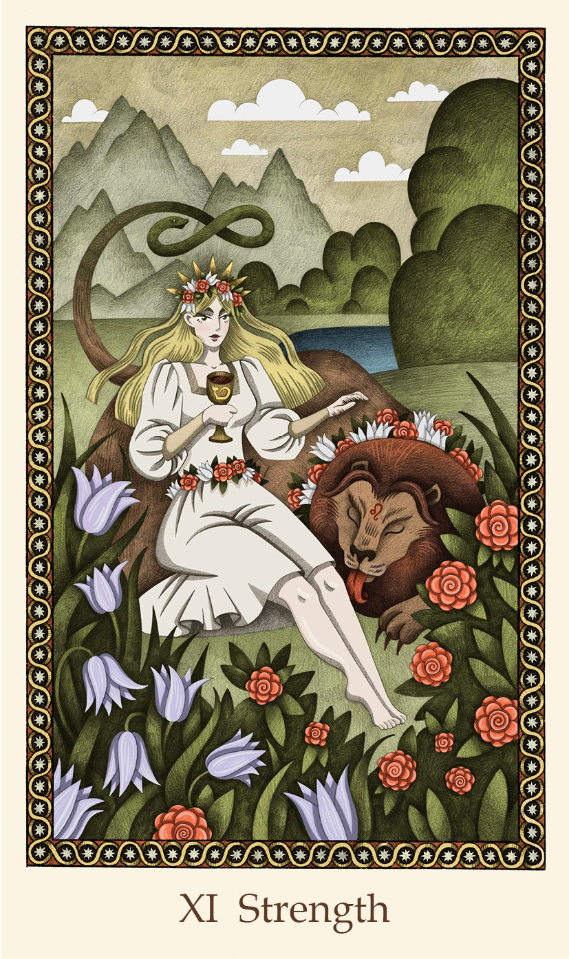 Иллюстрации для колоды Таро — Изображение №3 — Иллюстрация, Графика на Dprofile