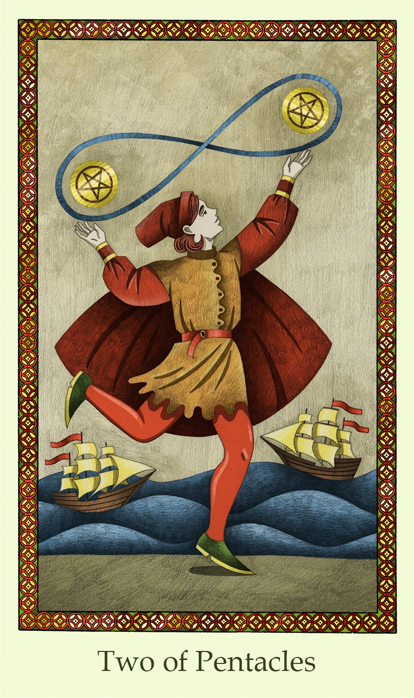Иллюстрации для колоды Таро — Изображение №43 — Иллюстрация, Графика на Dprofile
