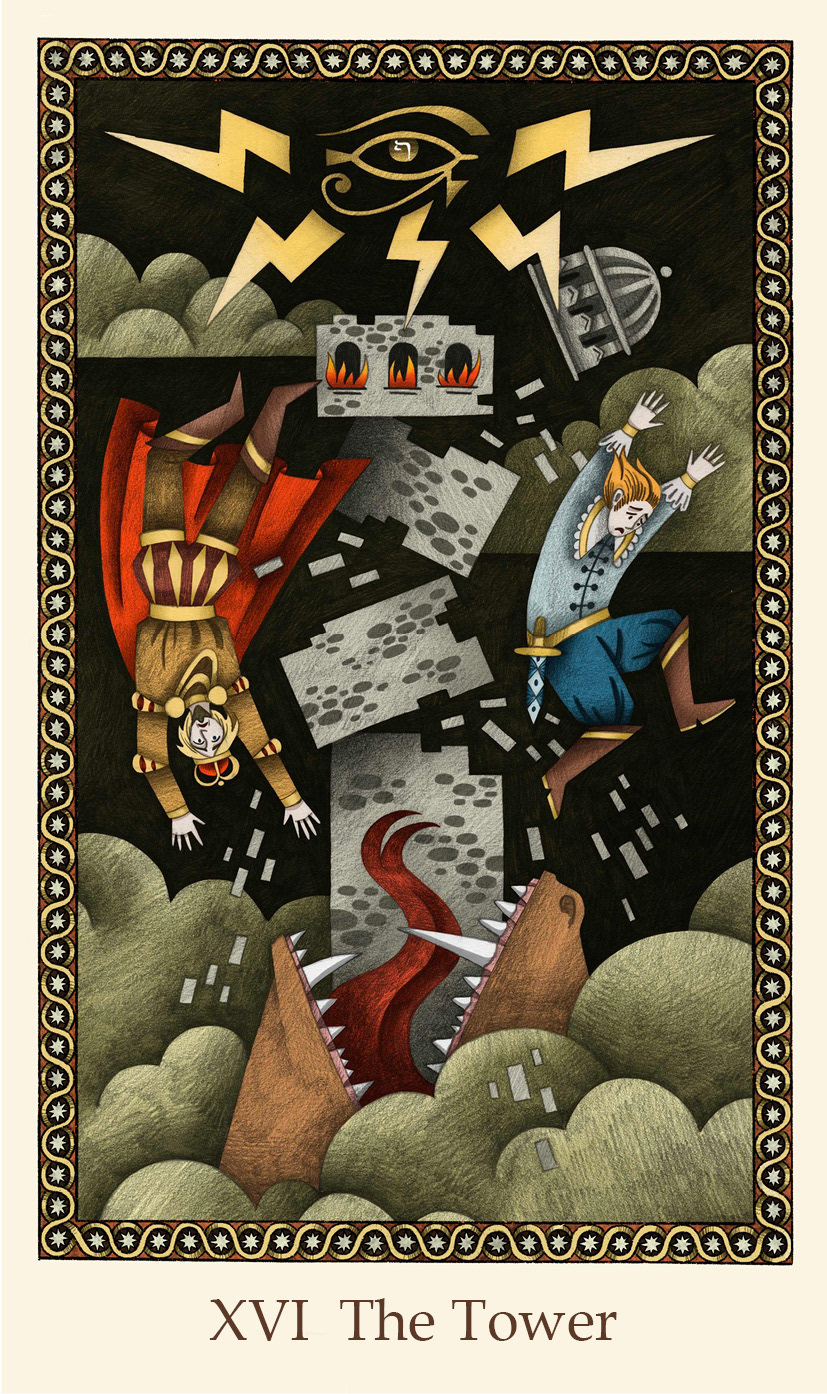 Иллюстрации для колоды Таро — Изображение №12 — Иллюстрация, Графика на Dprofile