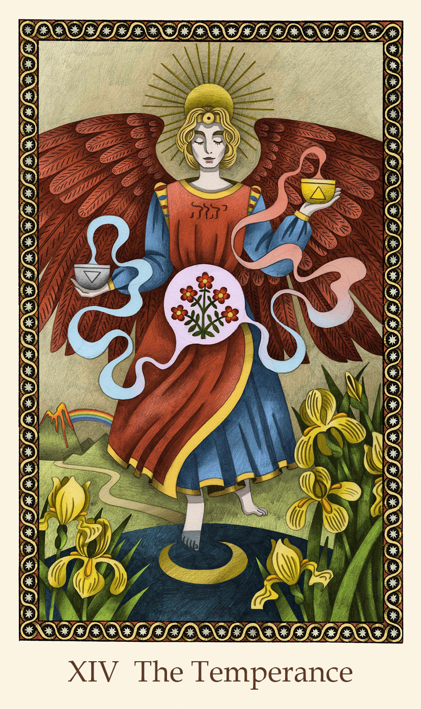 Иллюстрации для колоды Таро — Изображение №20 — Иллюстрация, Графика на Dprofile