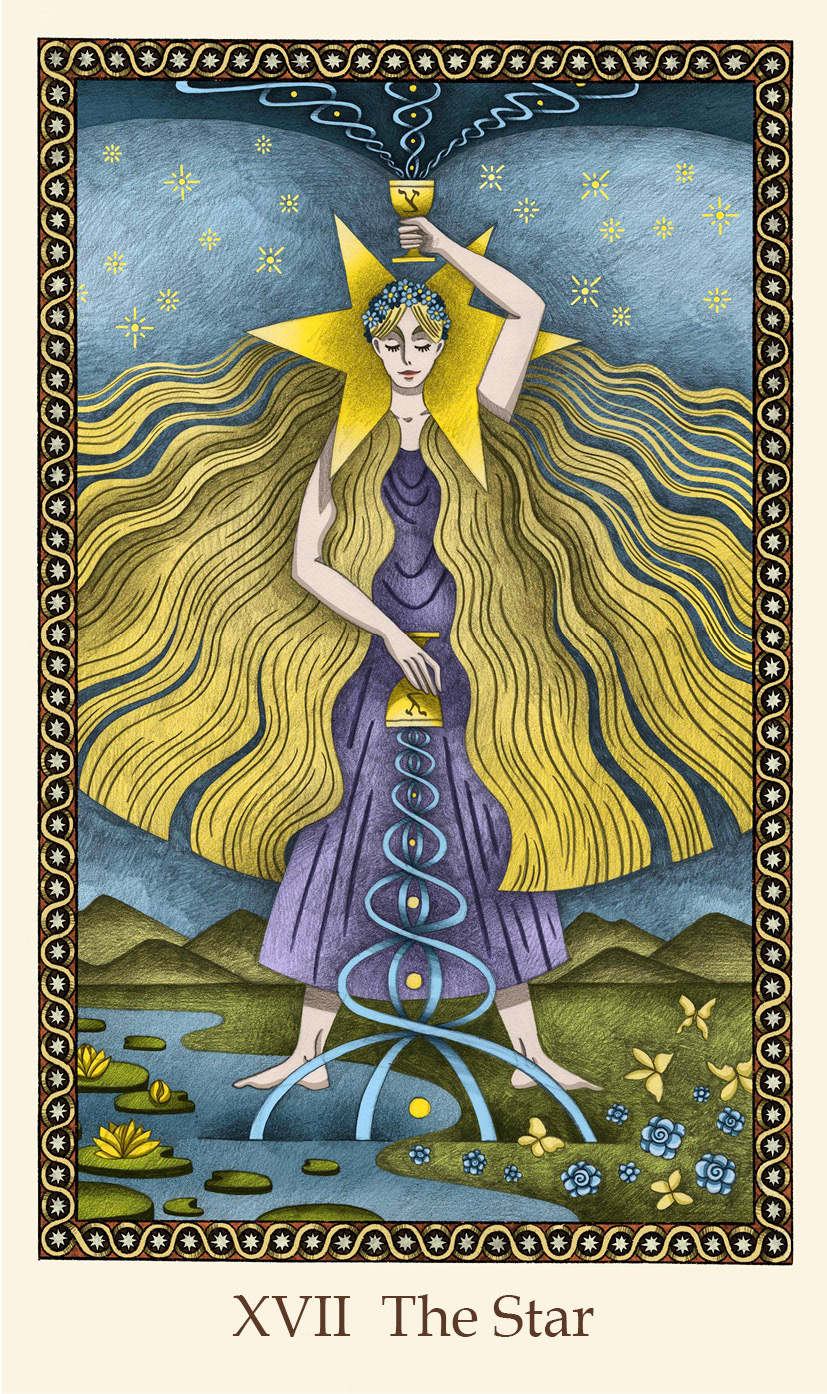 Иллюстрации для колоды Таро — Изображение №16 — Иллюстрация, Графика на Dprofile