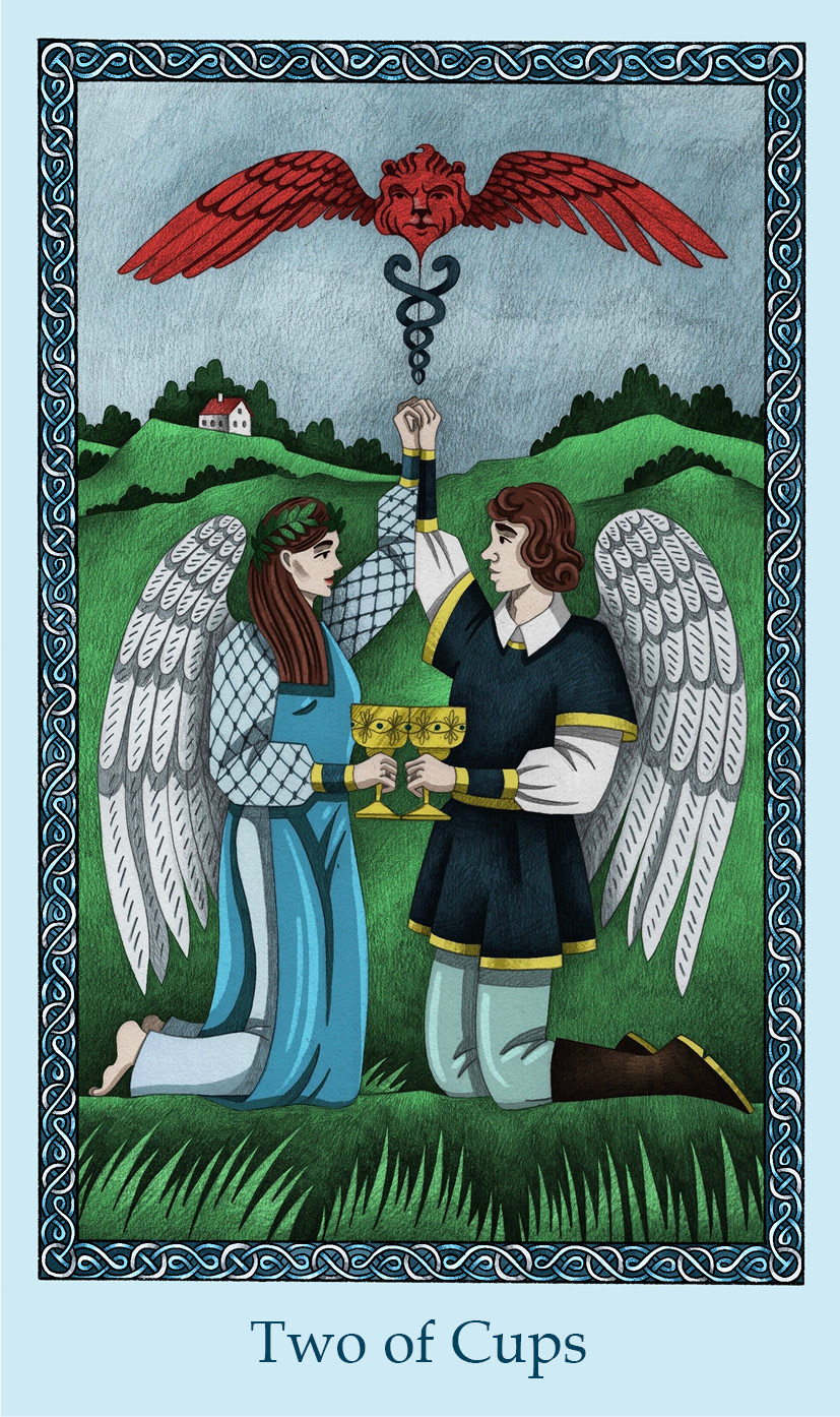 Иллюстрации для колоды Таро — Изображение №28 — Иллюстрация, Графика на Dprofile