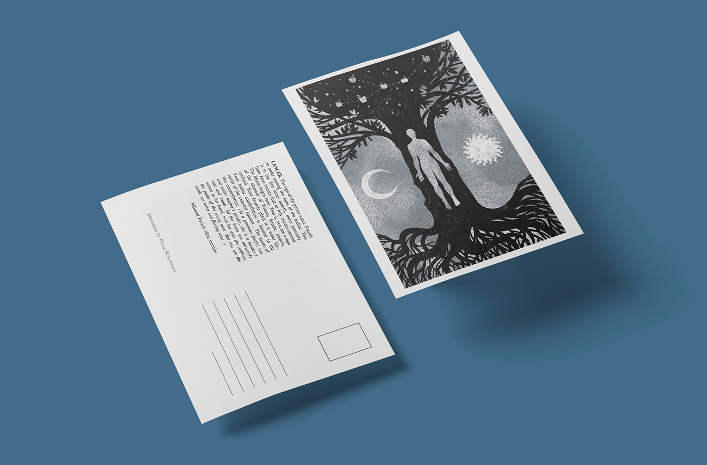 Милорад Павич "Звездная мантия". Иллюстрация. Дизайн книги — Изображение №30 — Иллюстрация, Графика на Dprofile