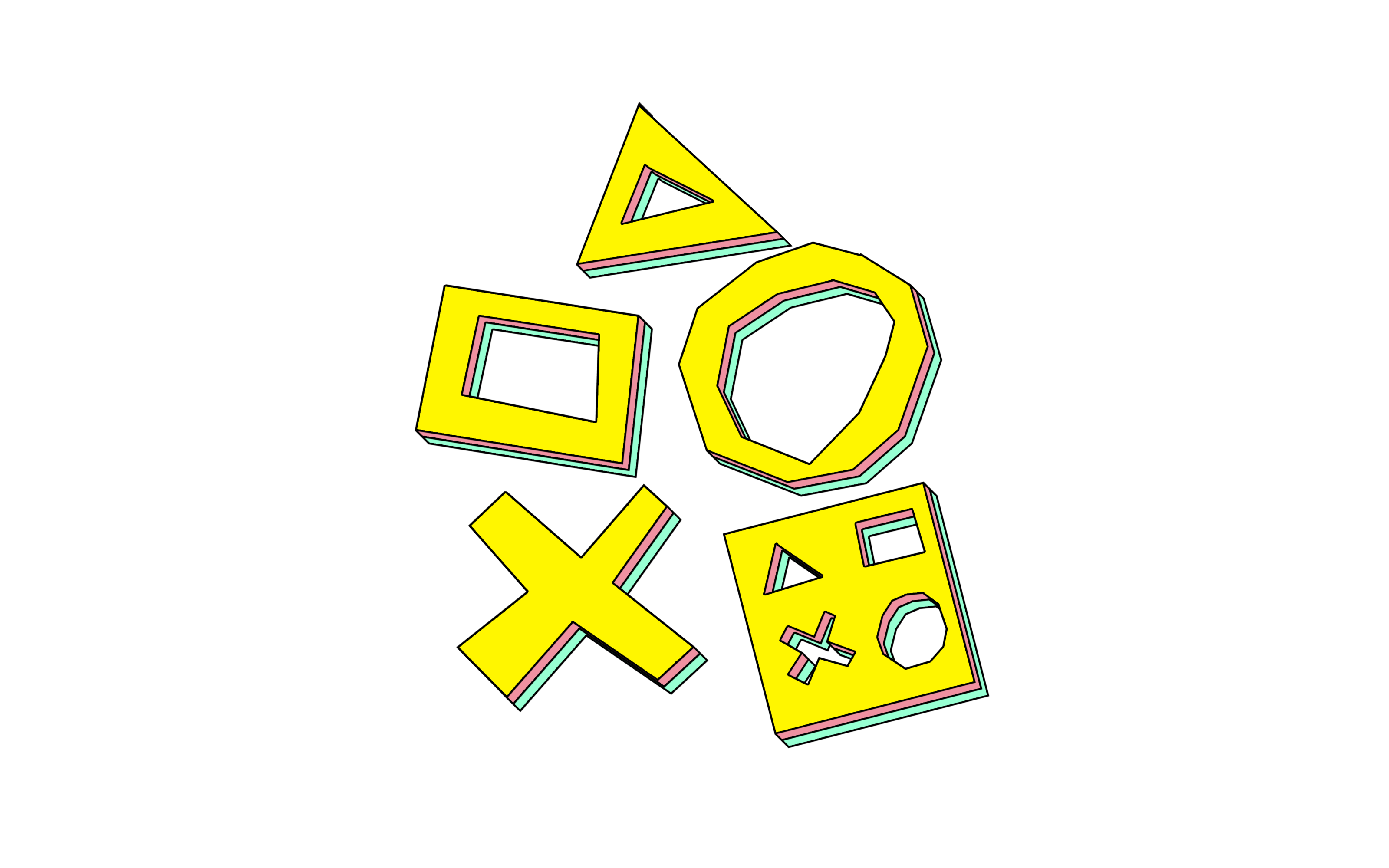 Альтернативная версия логотипа Playstation 5 — Изображение №2 — Иллюстрация на Dprofile