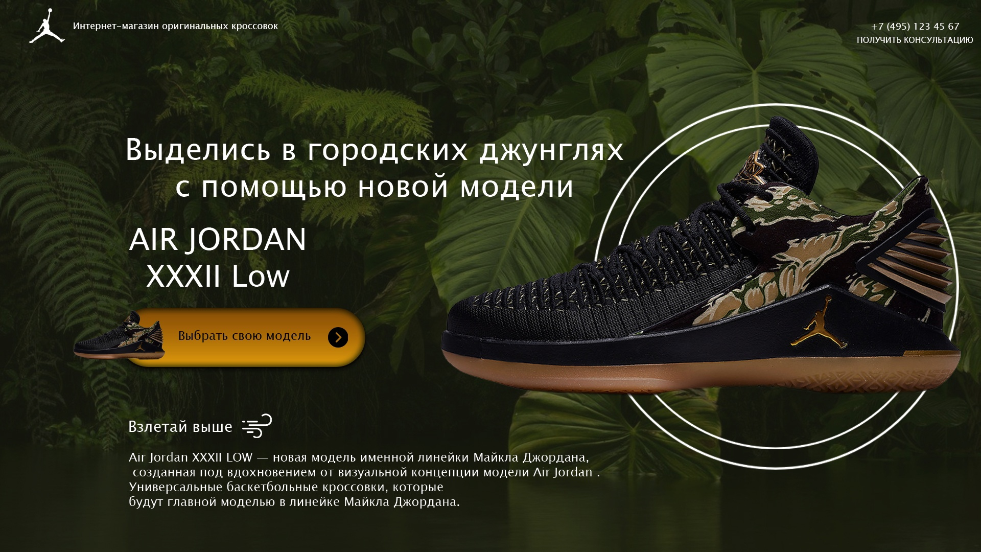 Веб-Дизайн магазина с обувью — Изображение №1 — Брендинг, Интерфейсы на Dprofile