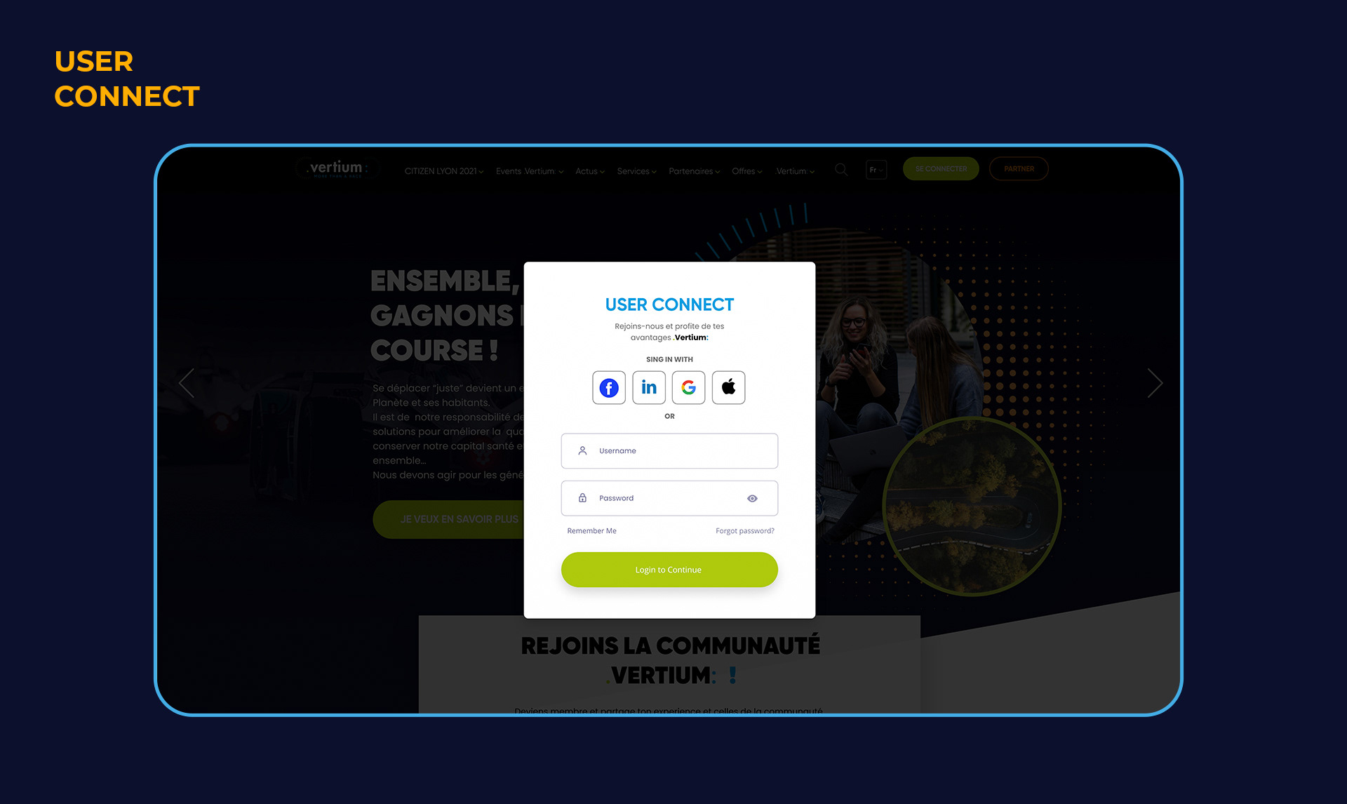 Interface and Web design for Vertium Race — Изображение №4 — Интерфейсы, Графика на Dprofile