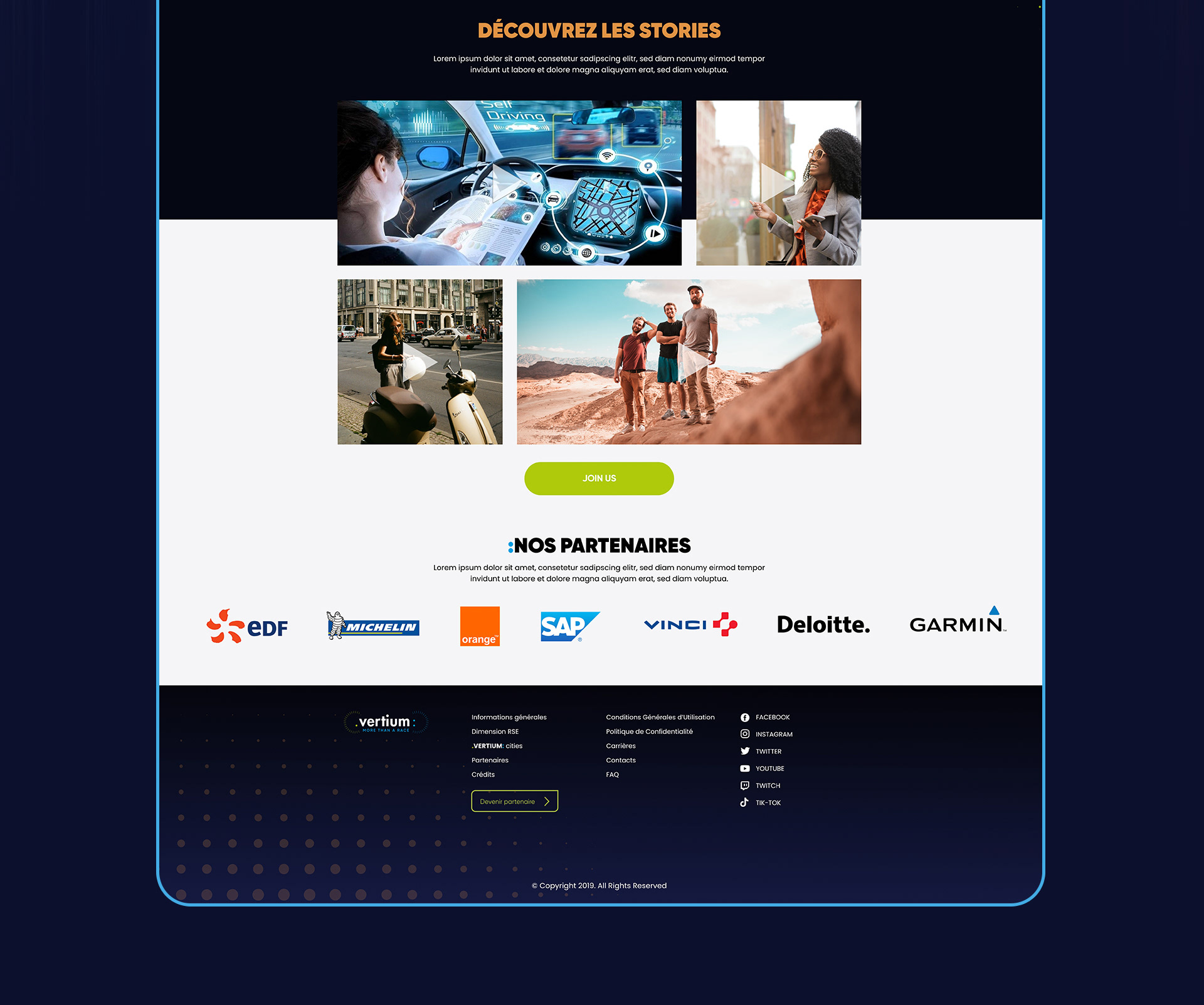 Interface and Web design for Vertium Race — Изображение №3 — Интерфейсы, Графика на Dprofile