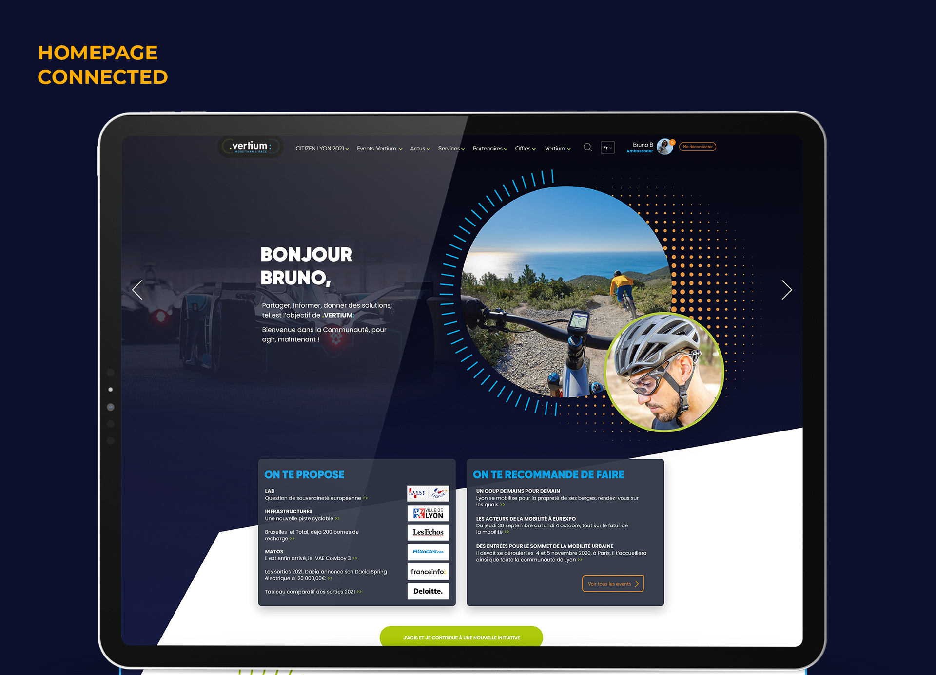 Interface and Web design for Vertium Race — Изображение №5 — Интерфейсы, Графика на Dprofile