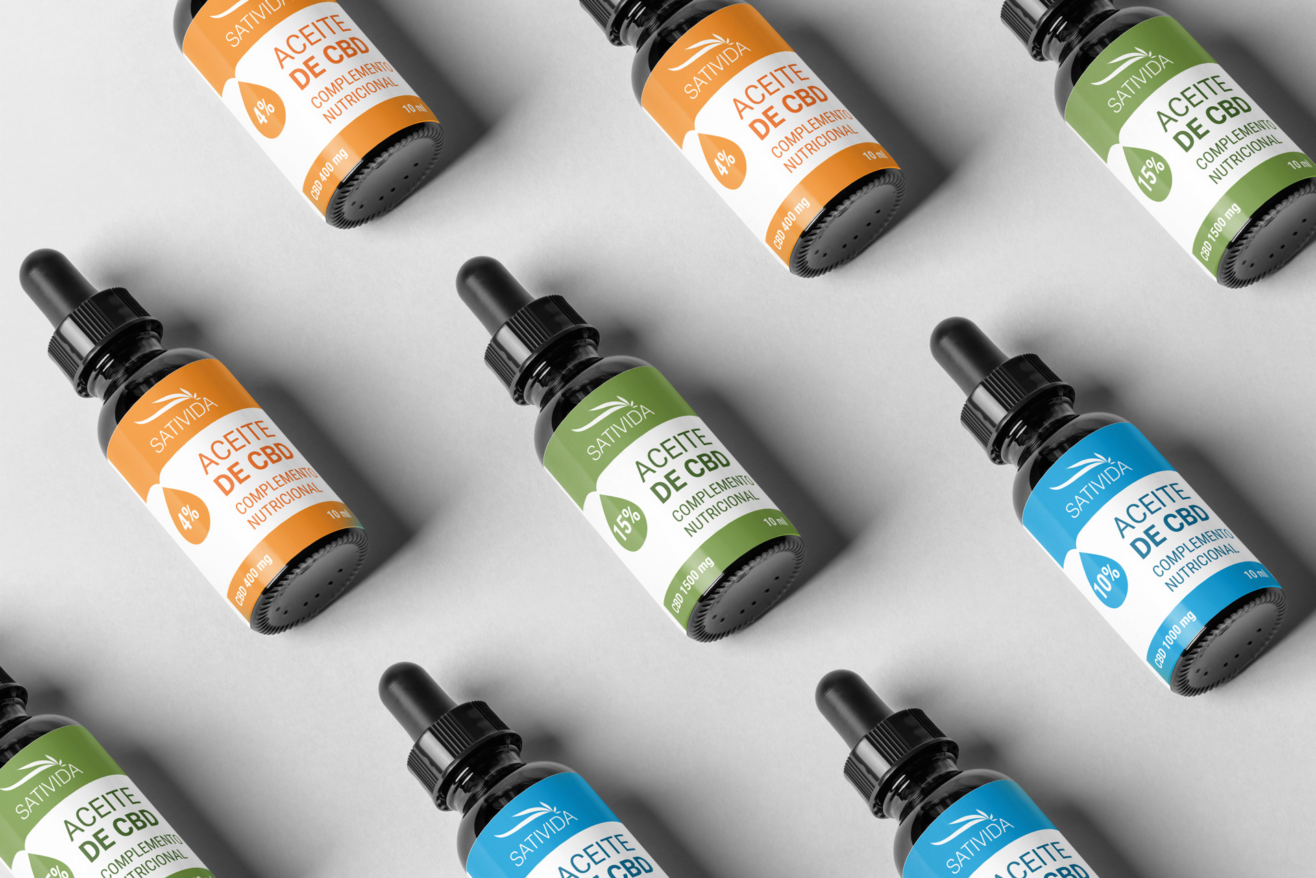 Sativida CBD Oil package design — Изображение №18 — Брендинг, Графика на Dprofile