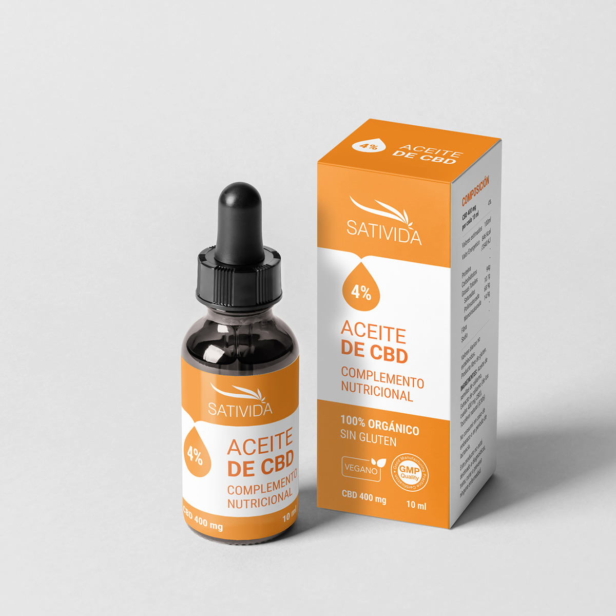 Sativida CBD Oil package design — Изображение №15 — Брендинг, Графика на Dprofile