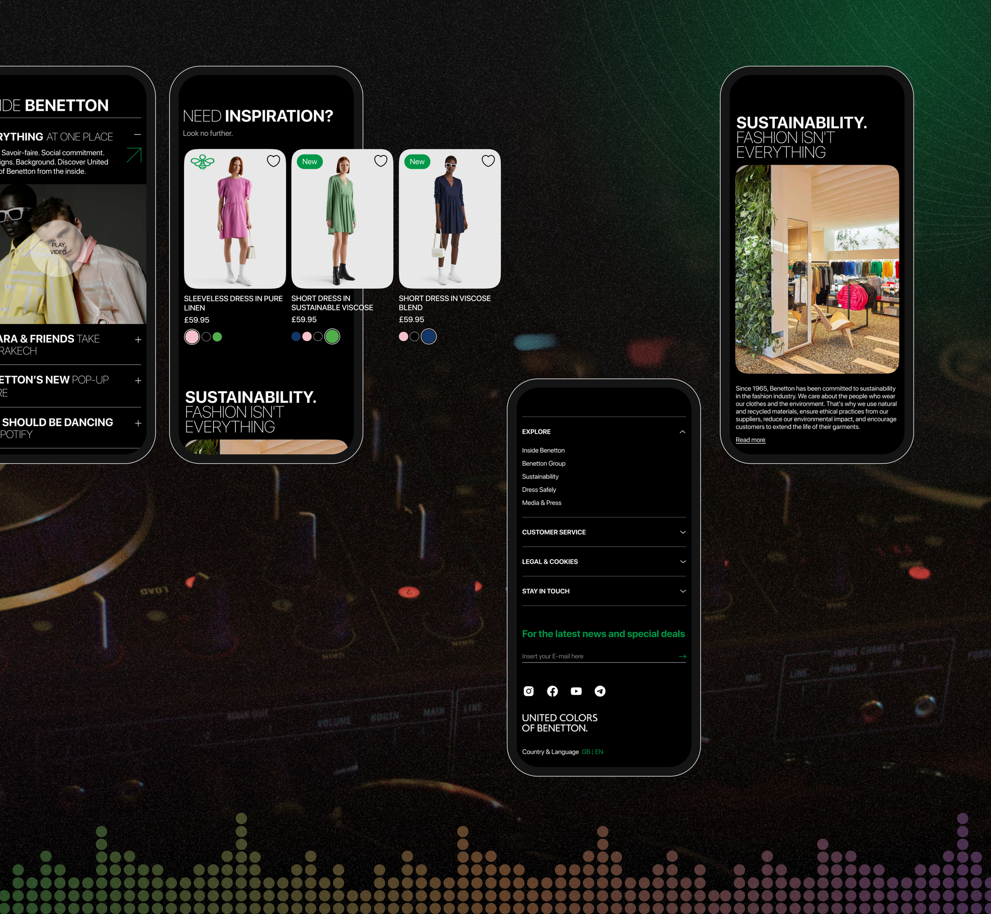 Benetton | E-commerce Redesign Concept UX/UI — Изображение №3 — Интерфейсы, Анимация на Dprofile