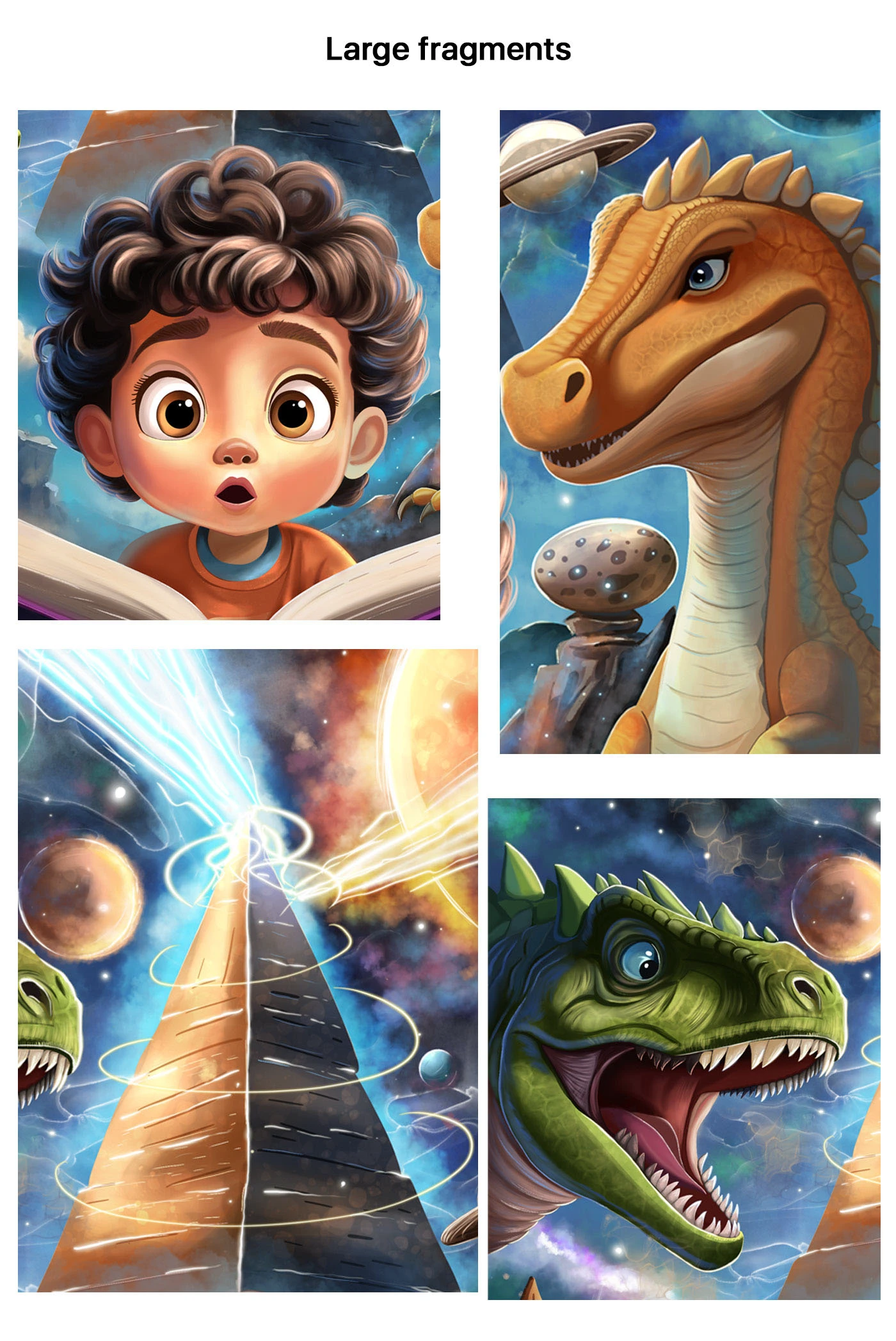 Children's book cover illustrations "Magic of Reading" — Изображение №4 — Брендинг, Иллюстрация на Dprofile