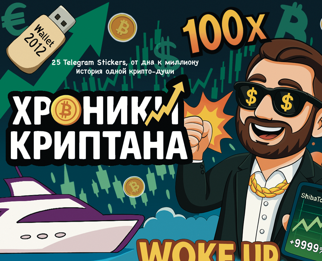 Cryptan Chronicles (25 Stickers) — Брендинг, Иллюстрация на Dprofile
