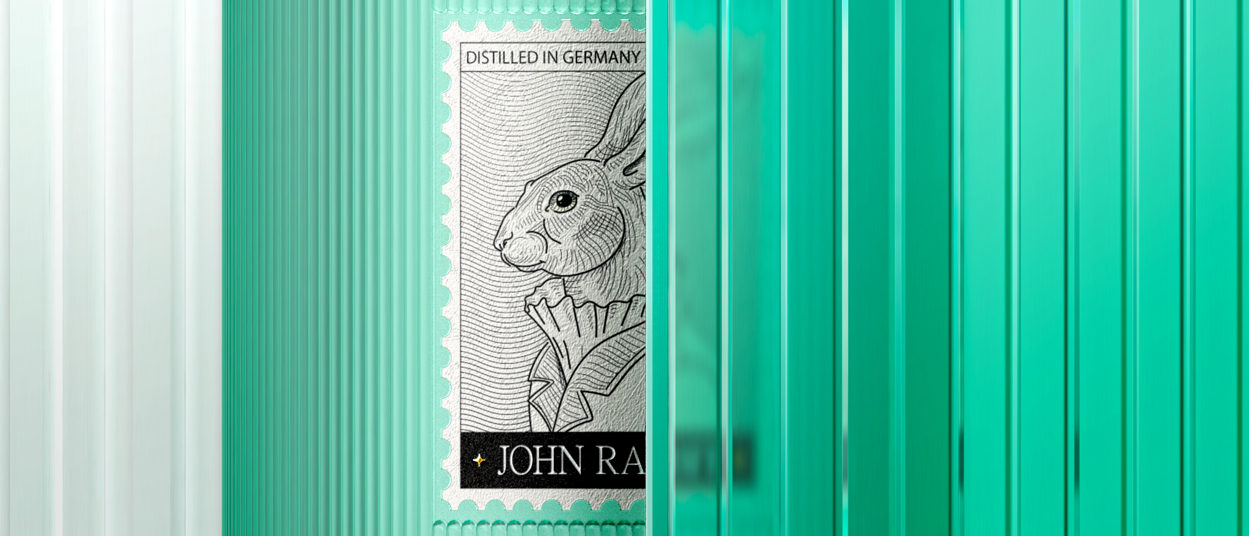John Rabbit | gin label and bottle | Packaging design — Изображение №7 — Графика, 3D на Dprofile