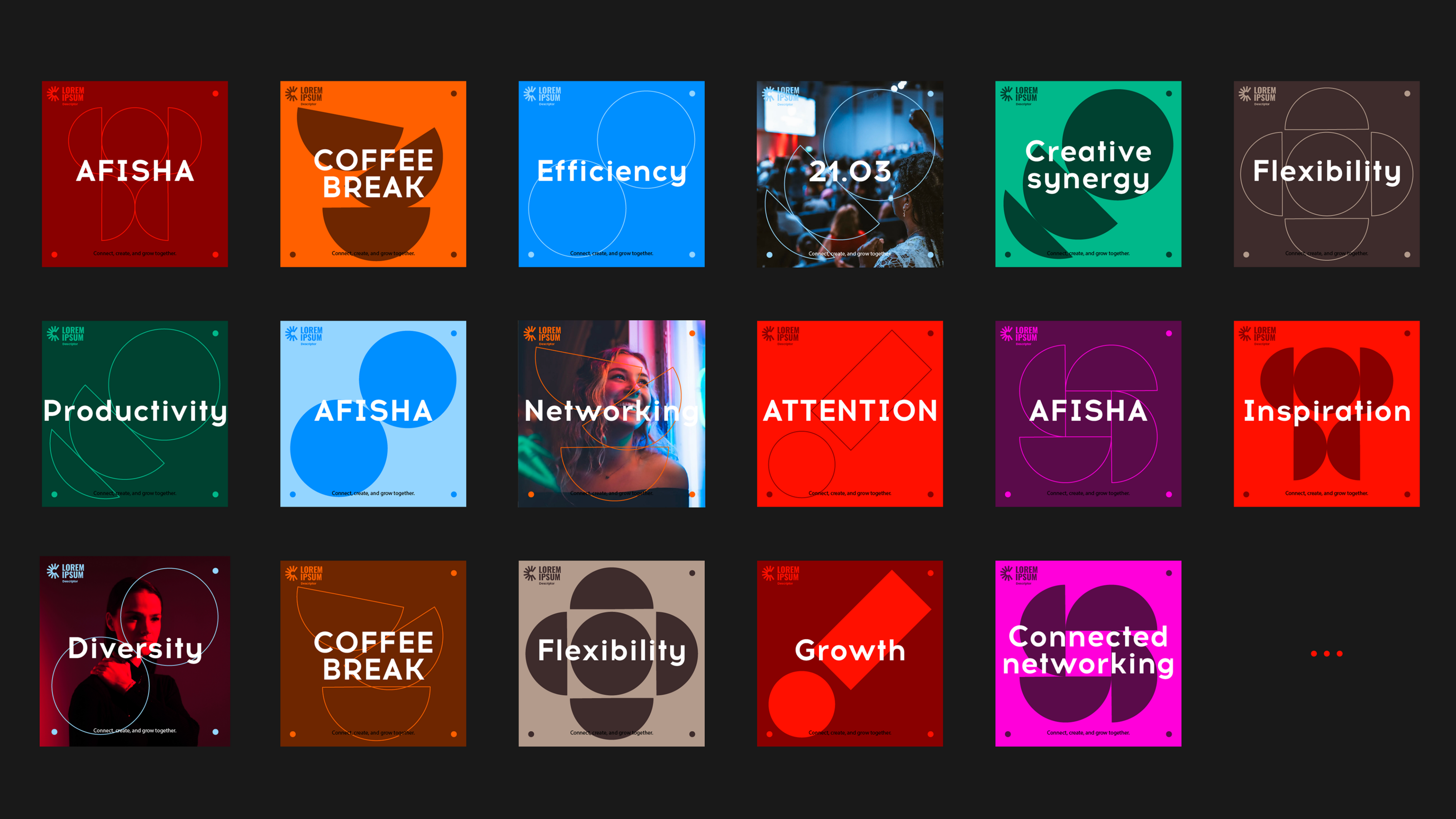 Template | logo, instagram | Free — Изображение №5 — Брендинг, Графика на Dprofile