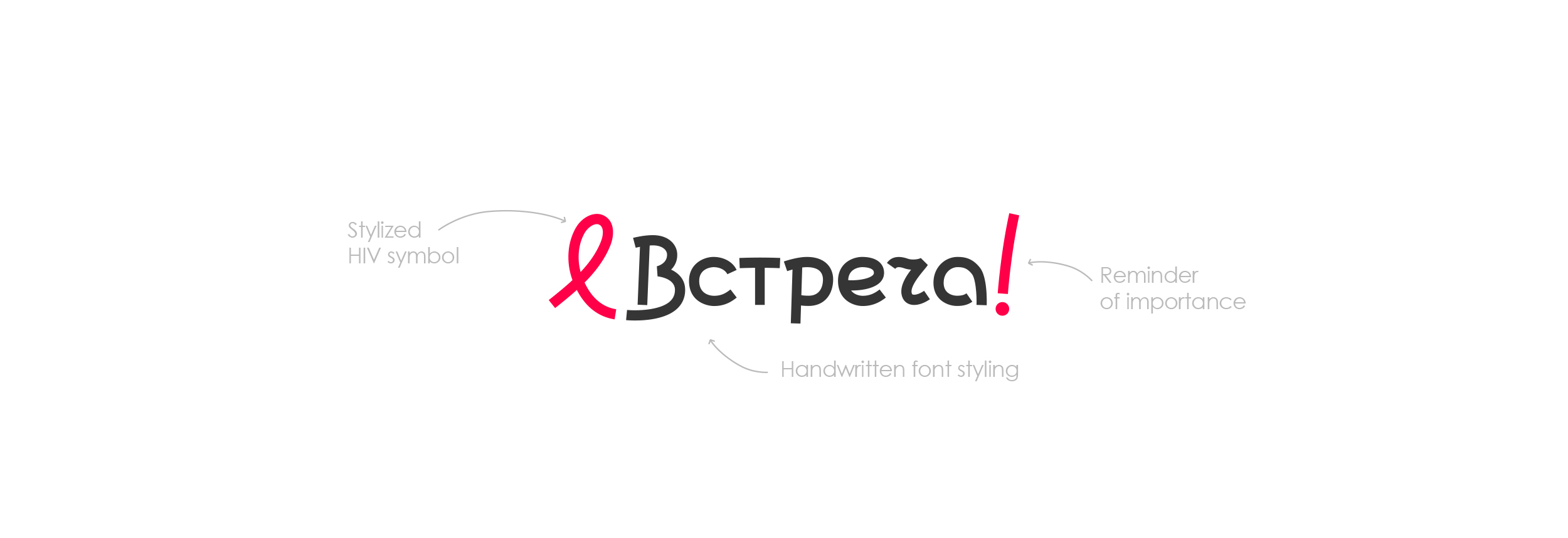 Vstrecha | HIV AIDS | identity concept | Graphic design — Изображение №3 — Брендинг, Иллюстрация на Dprofile