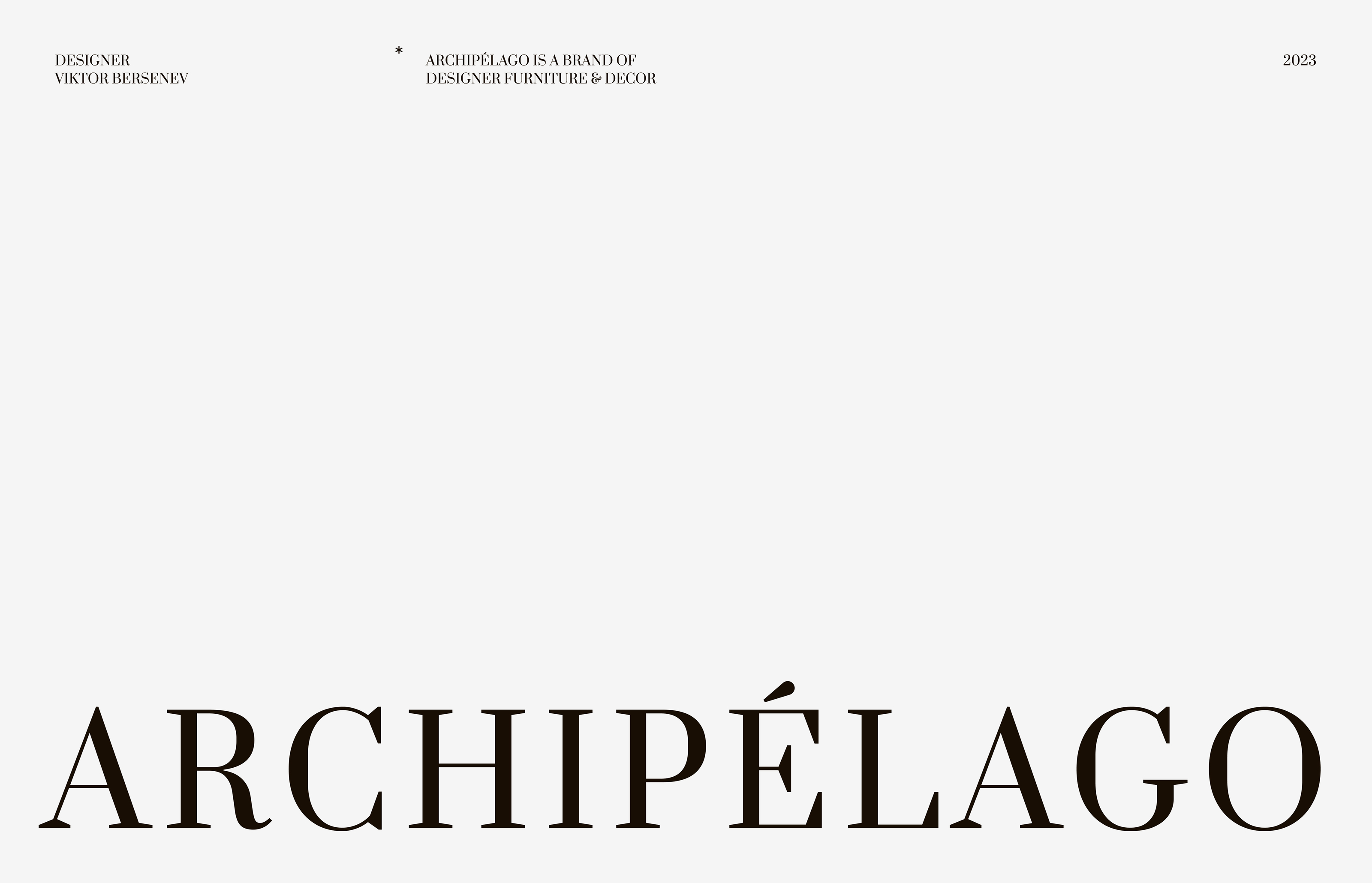 ARCHIPÉLAGO E-commerce — Изображение №1 — Интерфейсы на Dprofile