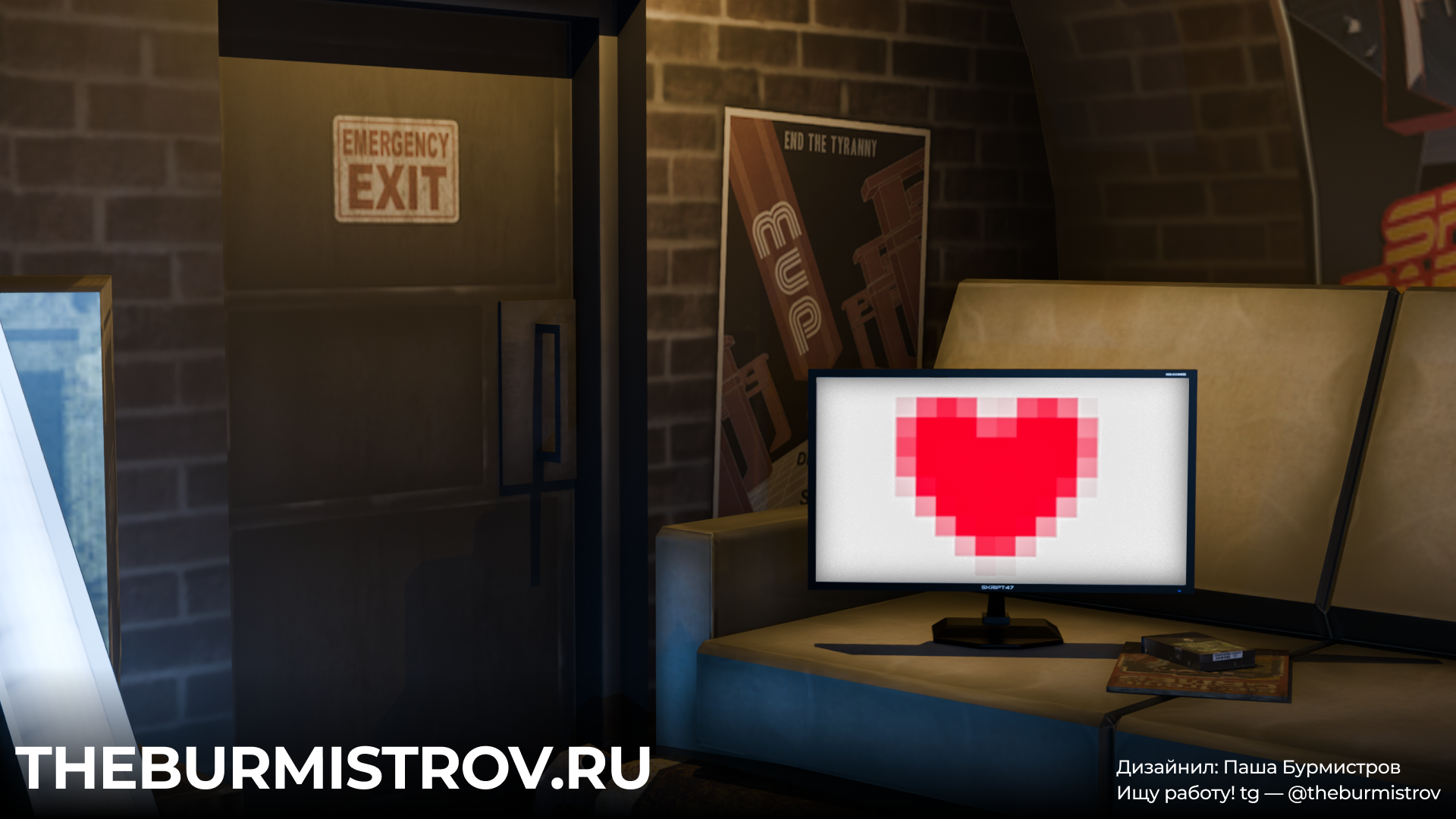 Личный сайт / theburmistrov.ru — Изображение №6 — Интерфейсы на Dprofile