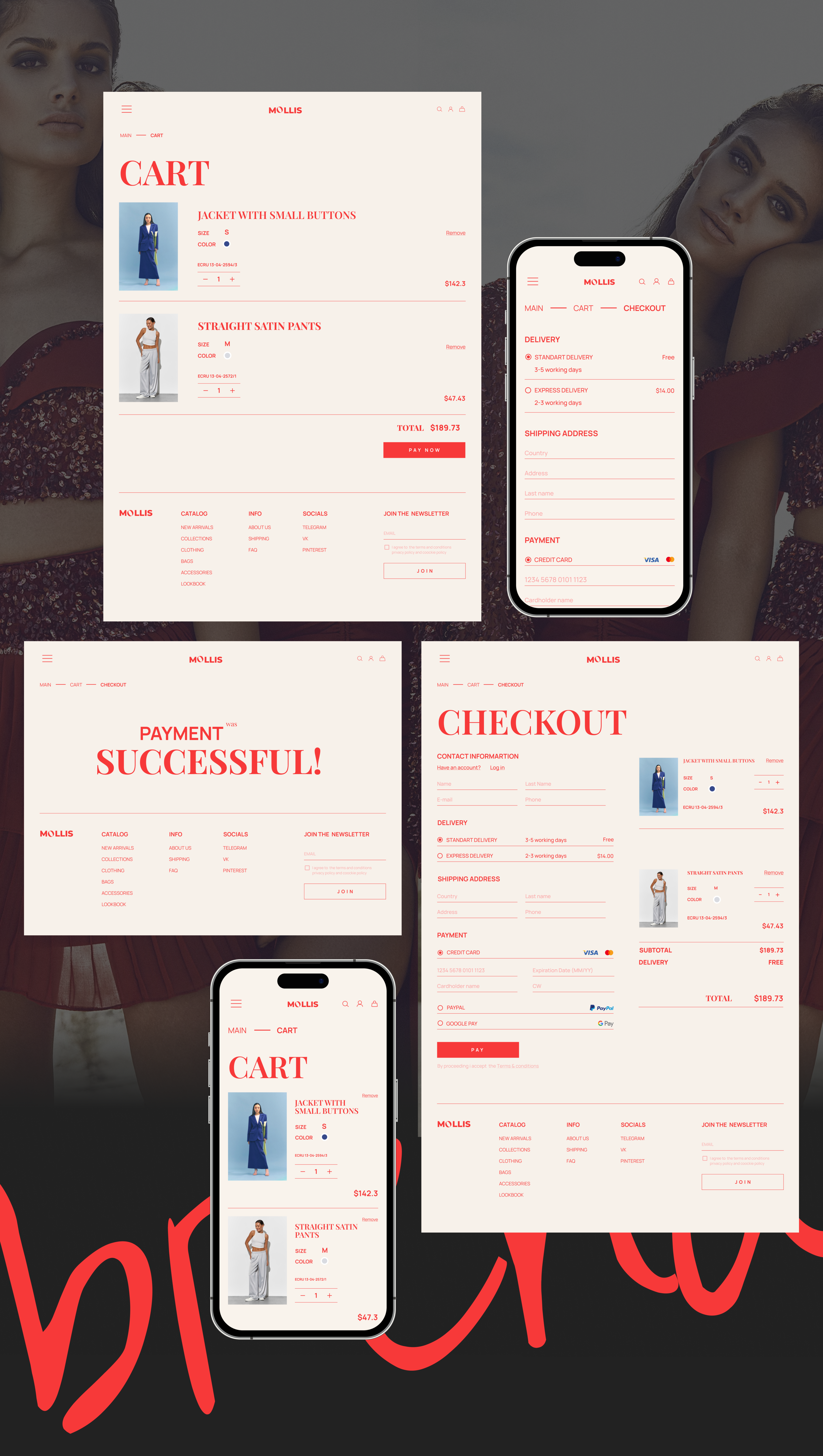 Mollis. Website redesign concept — Изображение №14 — Интерфейсы на Dprofile