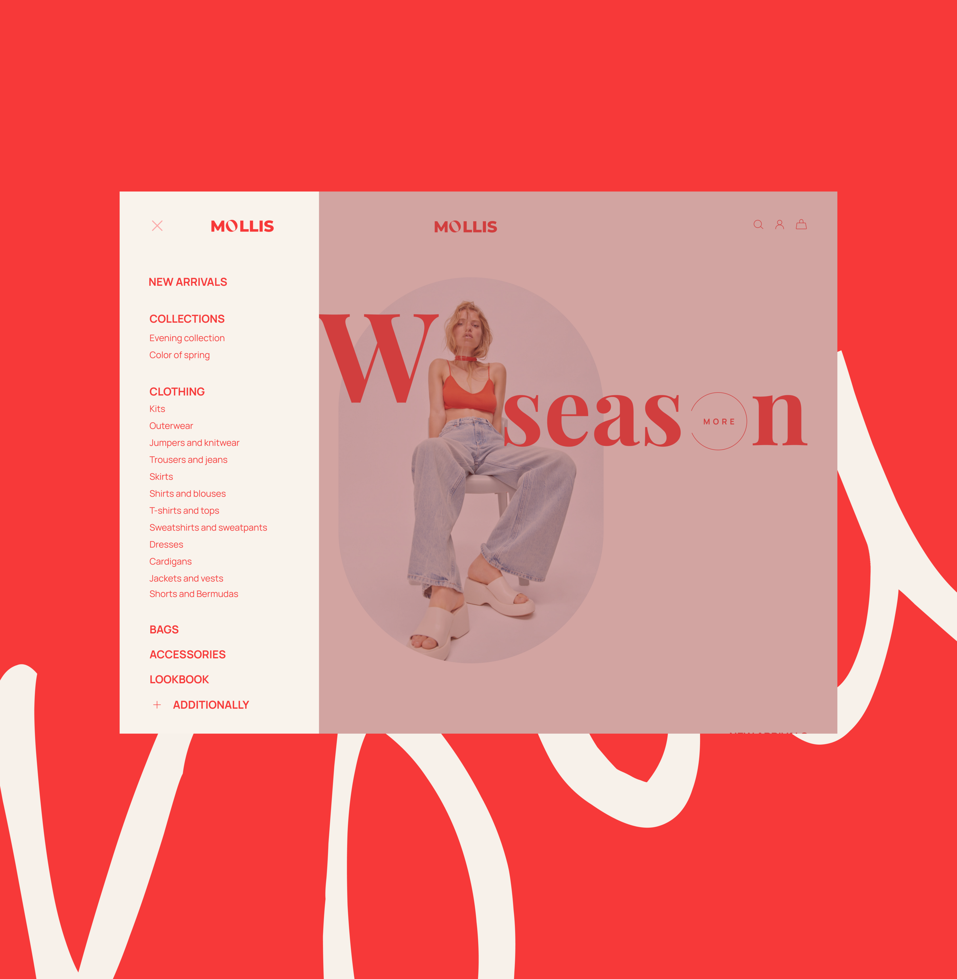Mollis. Website redesign concept — Изображение №6 — Интерфейсы на Dprofile