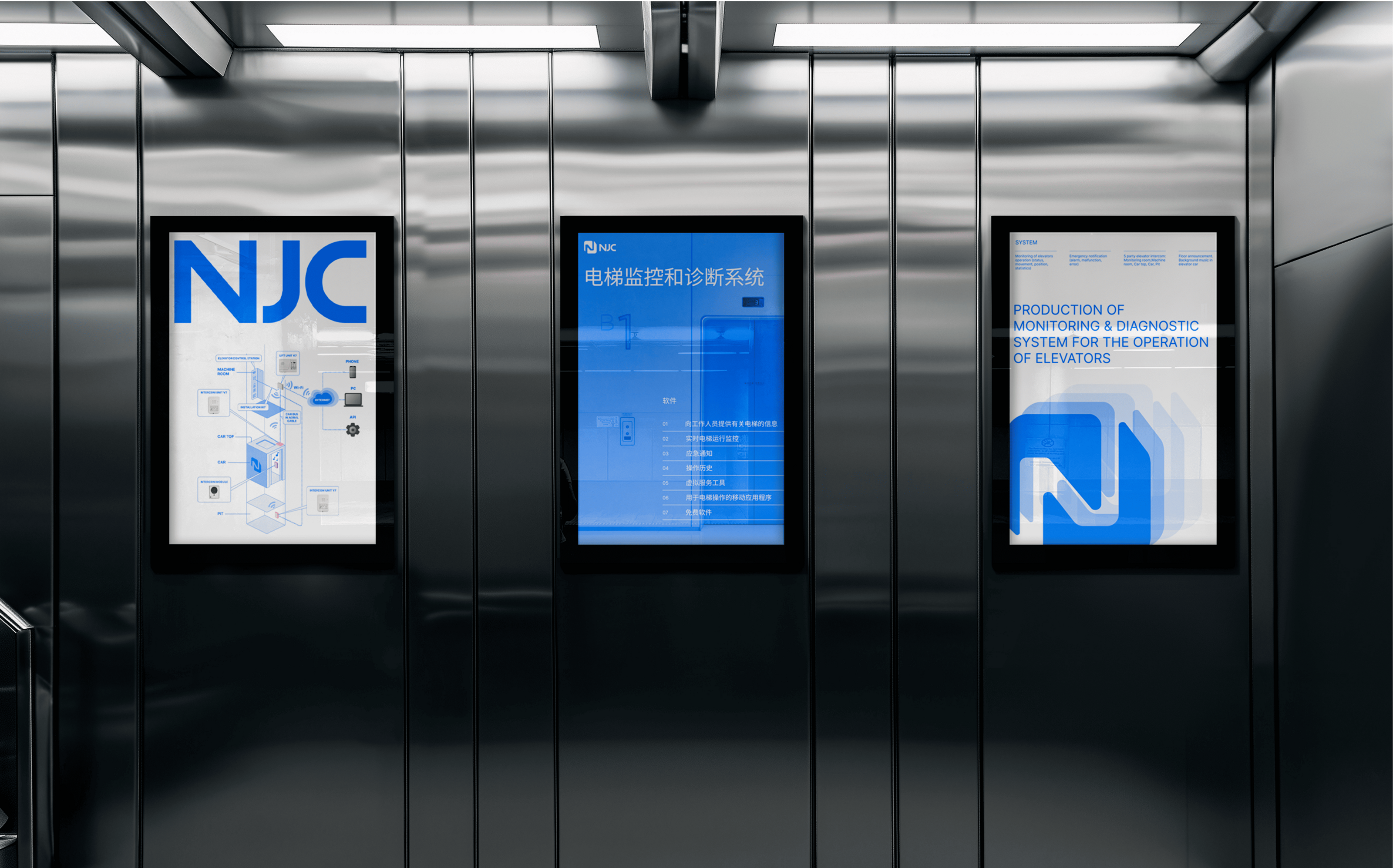 NJC. Landing page — Изображение №1 — Интерфейсы, Брендинг на Dprofile