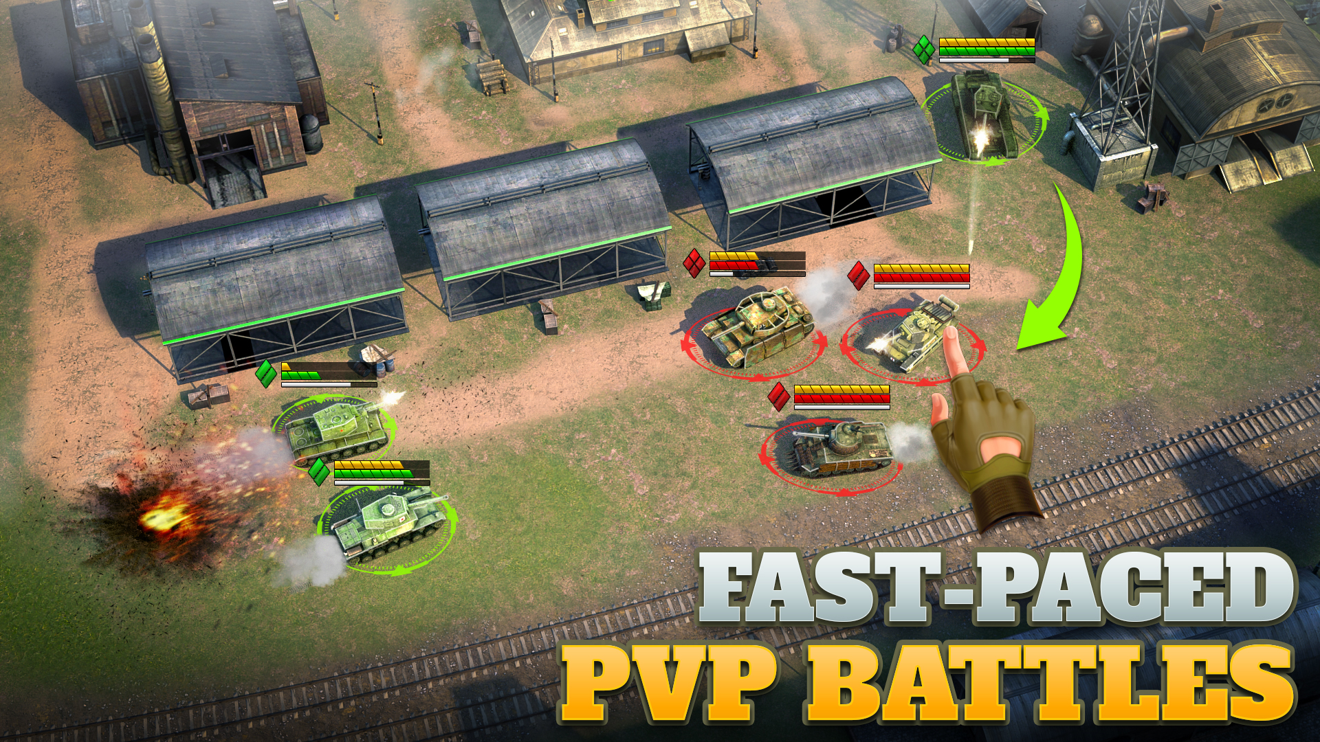 ASO Graphics for Tanks Charge — Изображение №3 — 3D, Маркетинг на Dprofile