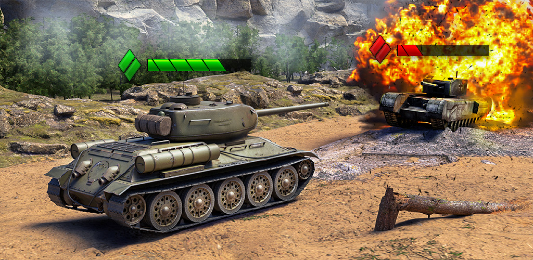 ASO Graphics for Tanks Charge — Изображение №9 — 3D, Маркетинг на Dprofile