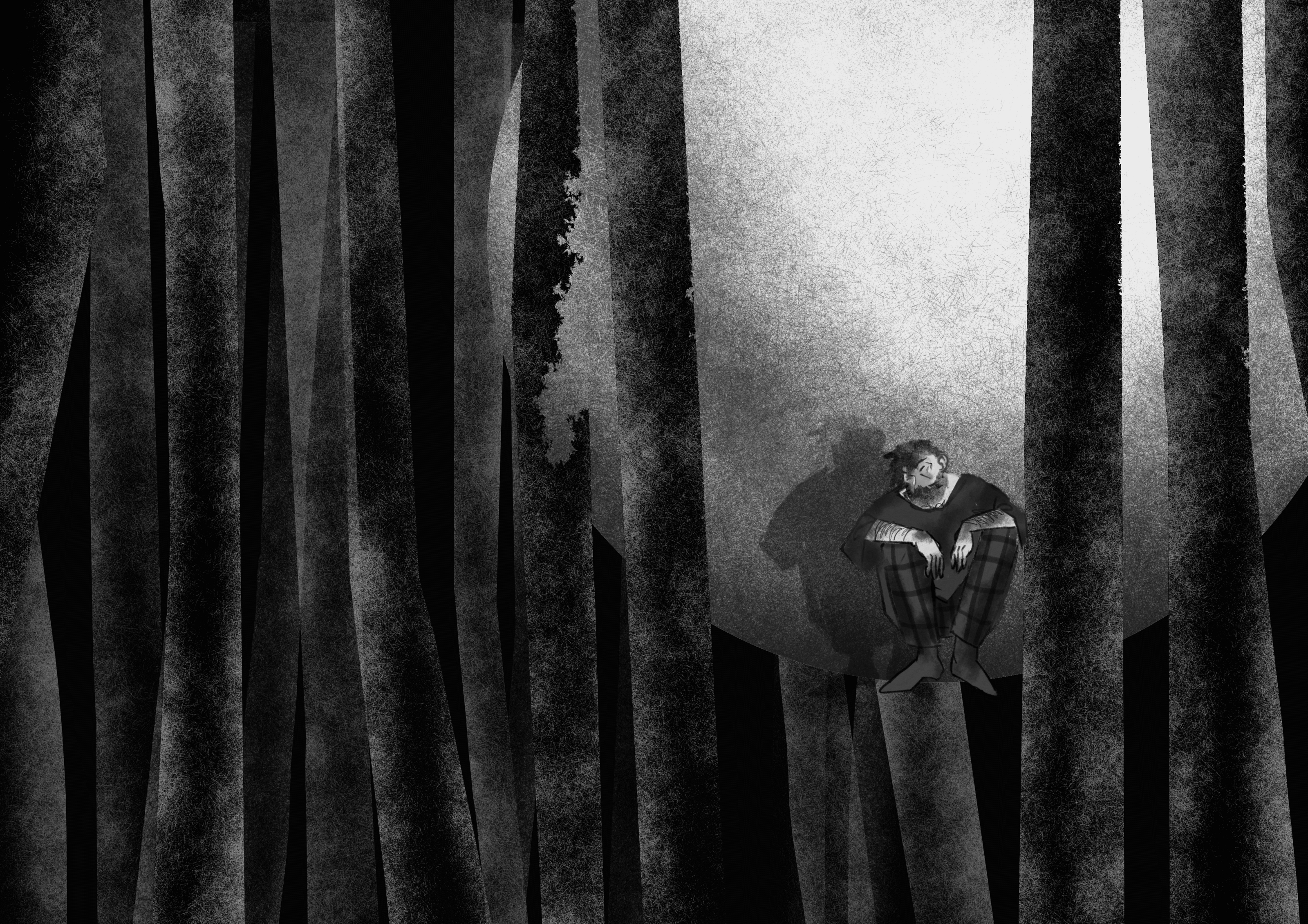 «Тот мир»  иллюстративная книга — Изображение №12 — Иллюстрация, Графика на Dprofile
