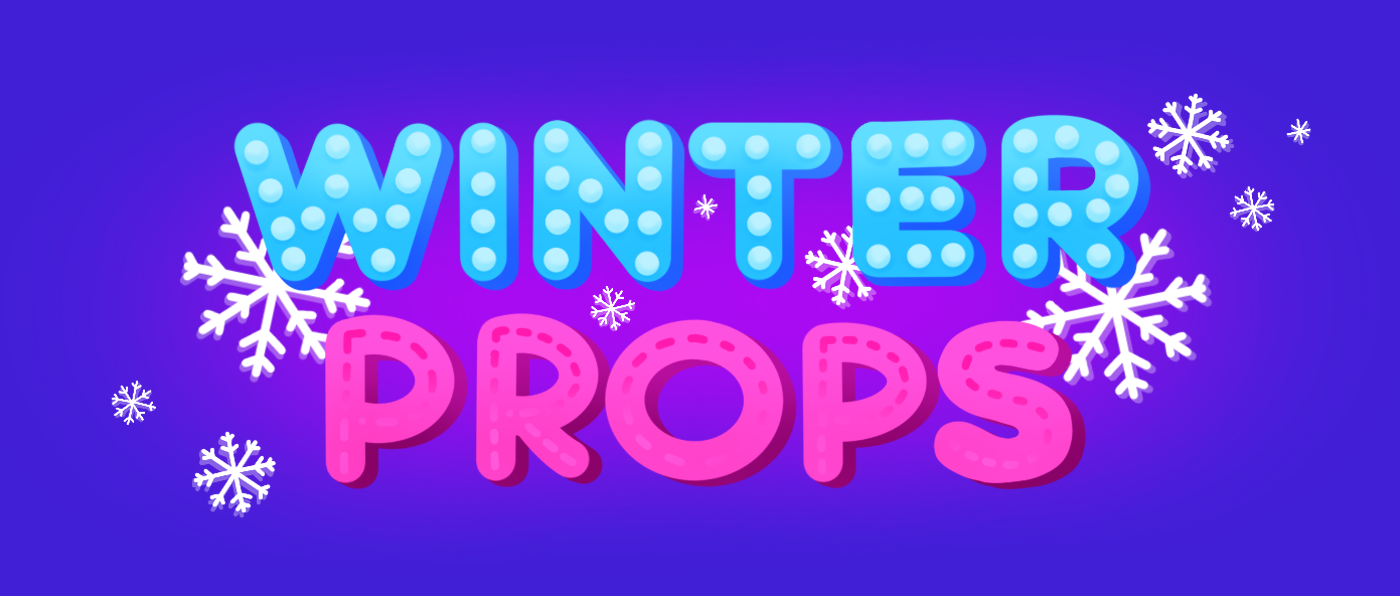 WINTER PROPS – коллекция праздничных пропсов для игры — Изображение №1 — Иллюстрация, Графика на Dprofile