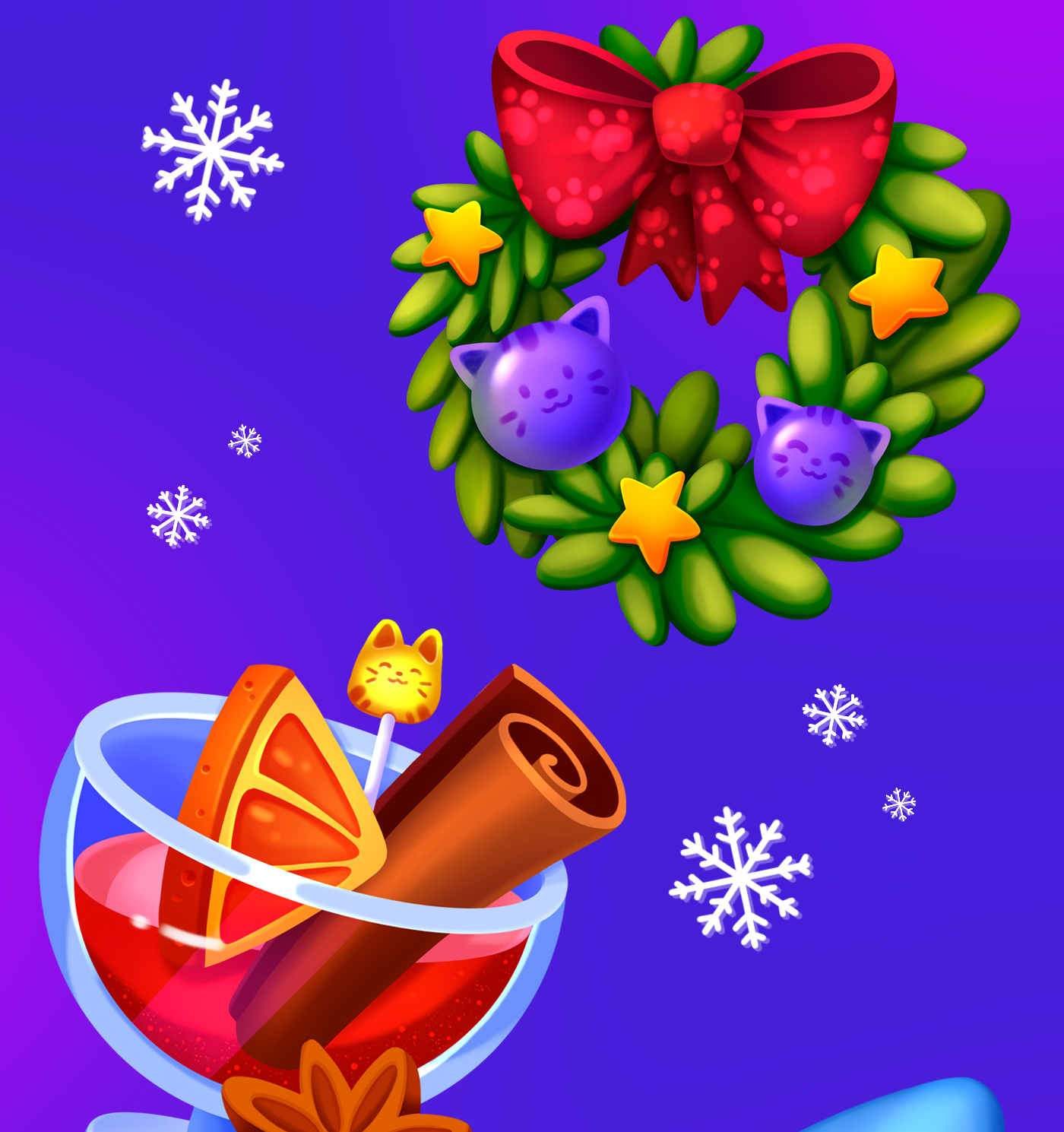WINTER PROPS – коллекция праздничных пропсов для игры — Изображение №8 — Иллюстрация, Графика на Dprofile