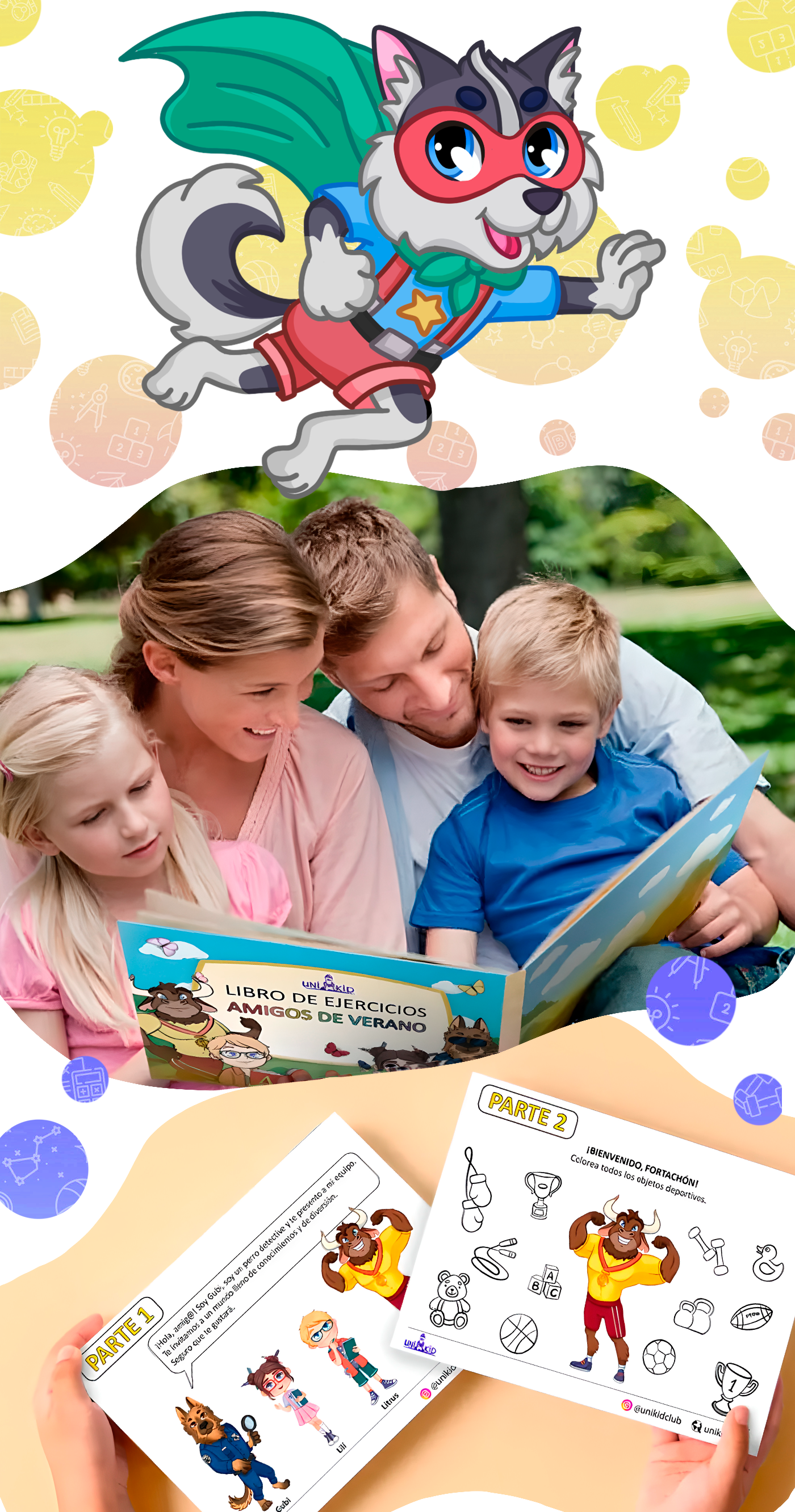 Children's task book illustration «UNI KID» — Изображение №11 — Иллюстрация на Dprofile